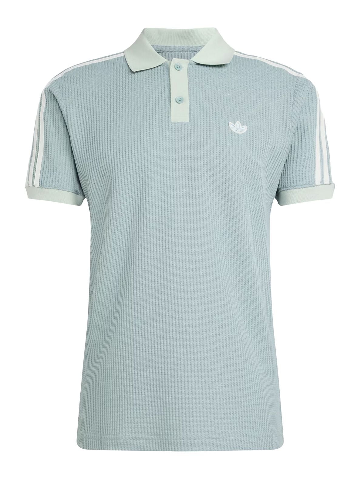 polo waffle blu cielo 