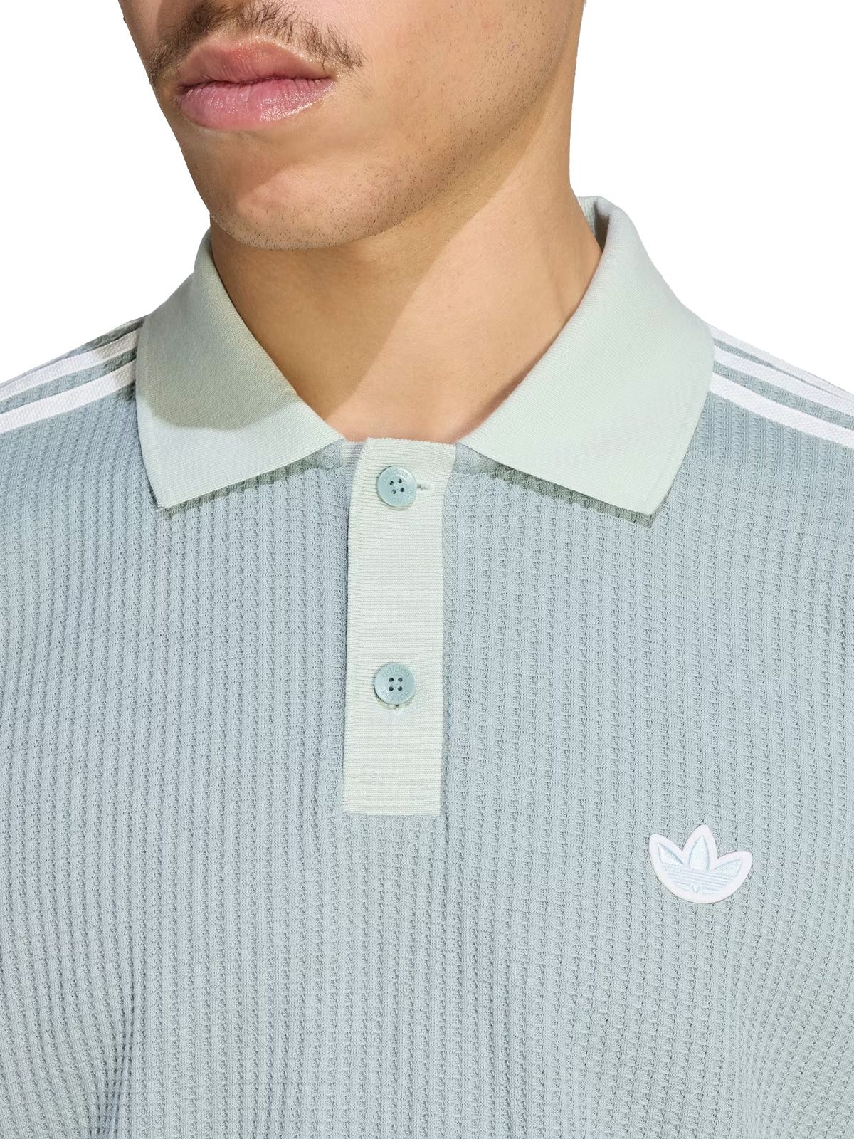 polo waffle sky ADIDAS ORIGINALS