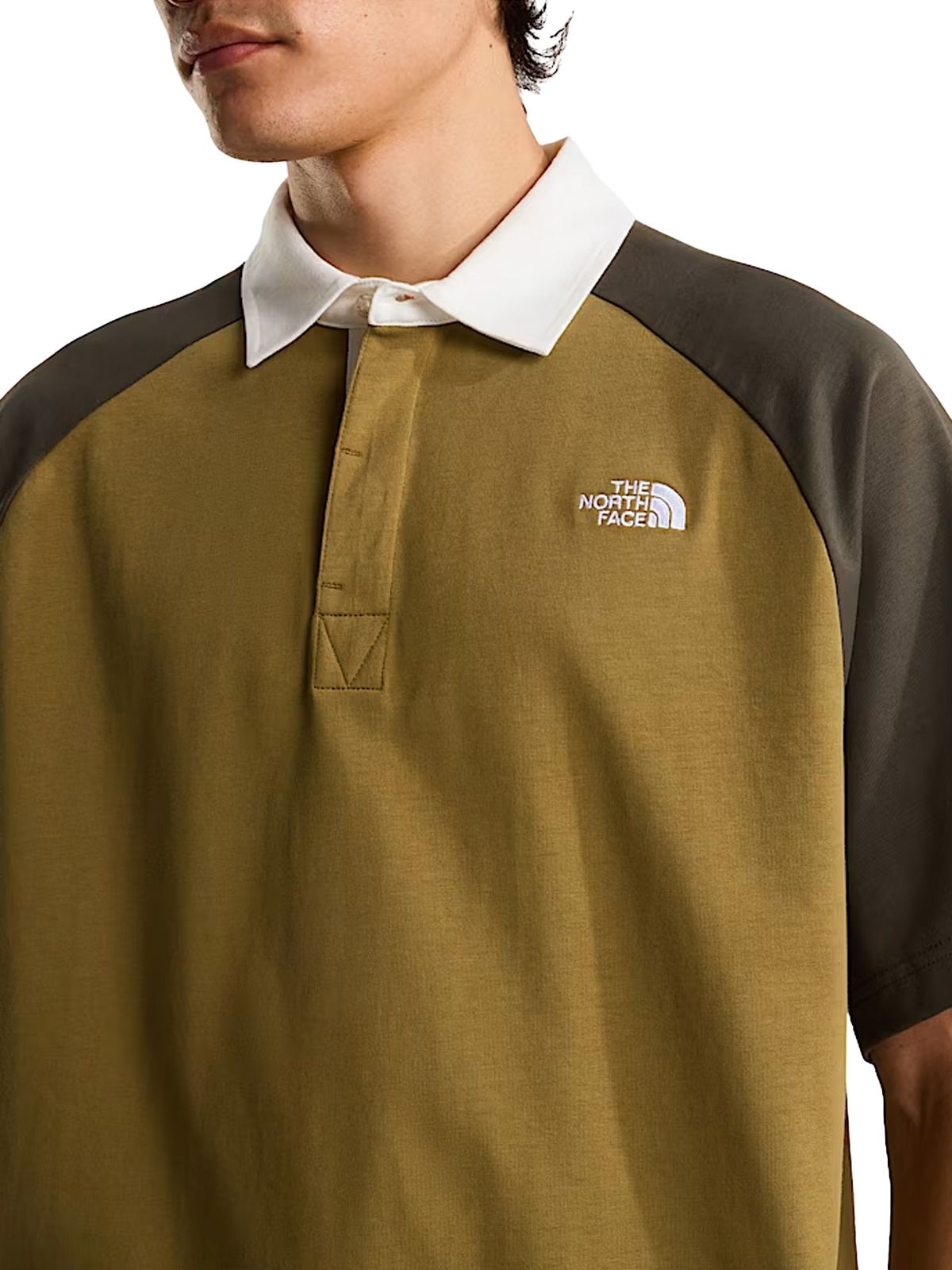 rugby polo kaki THE NORTH FACE