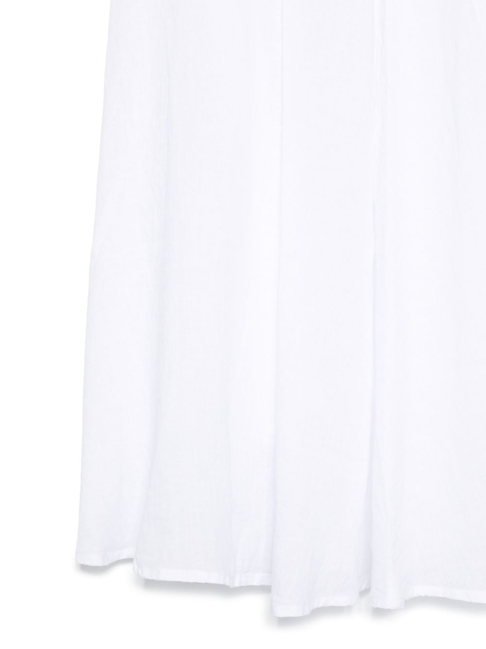 Gonna lunga bianca 120% LINO