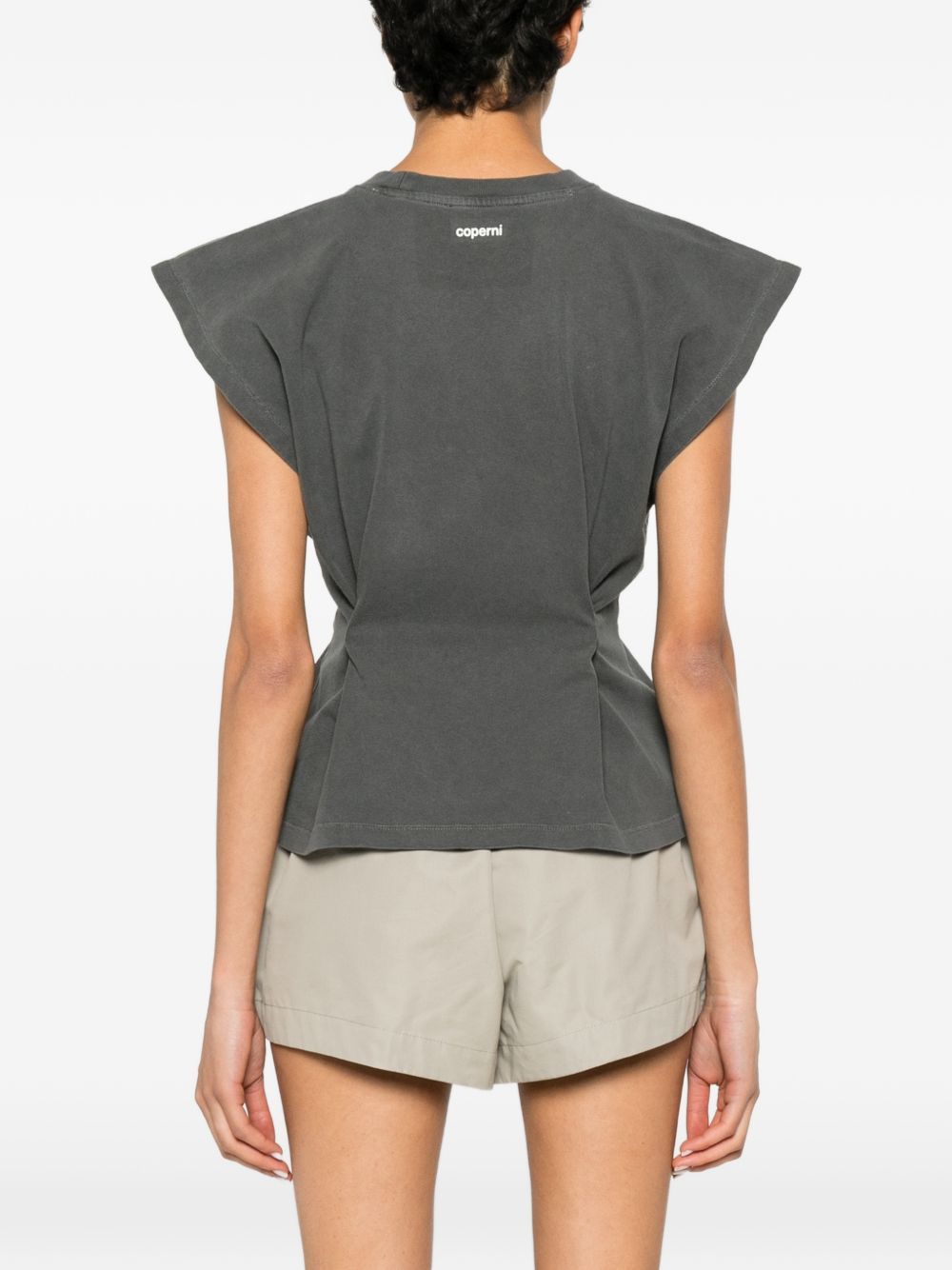 Grey zero waste adjustable tee COPERNI