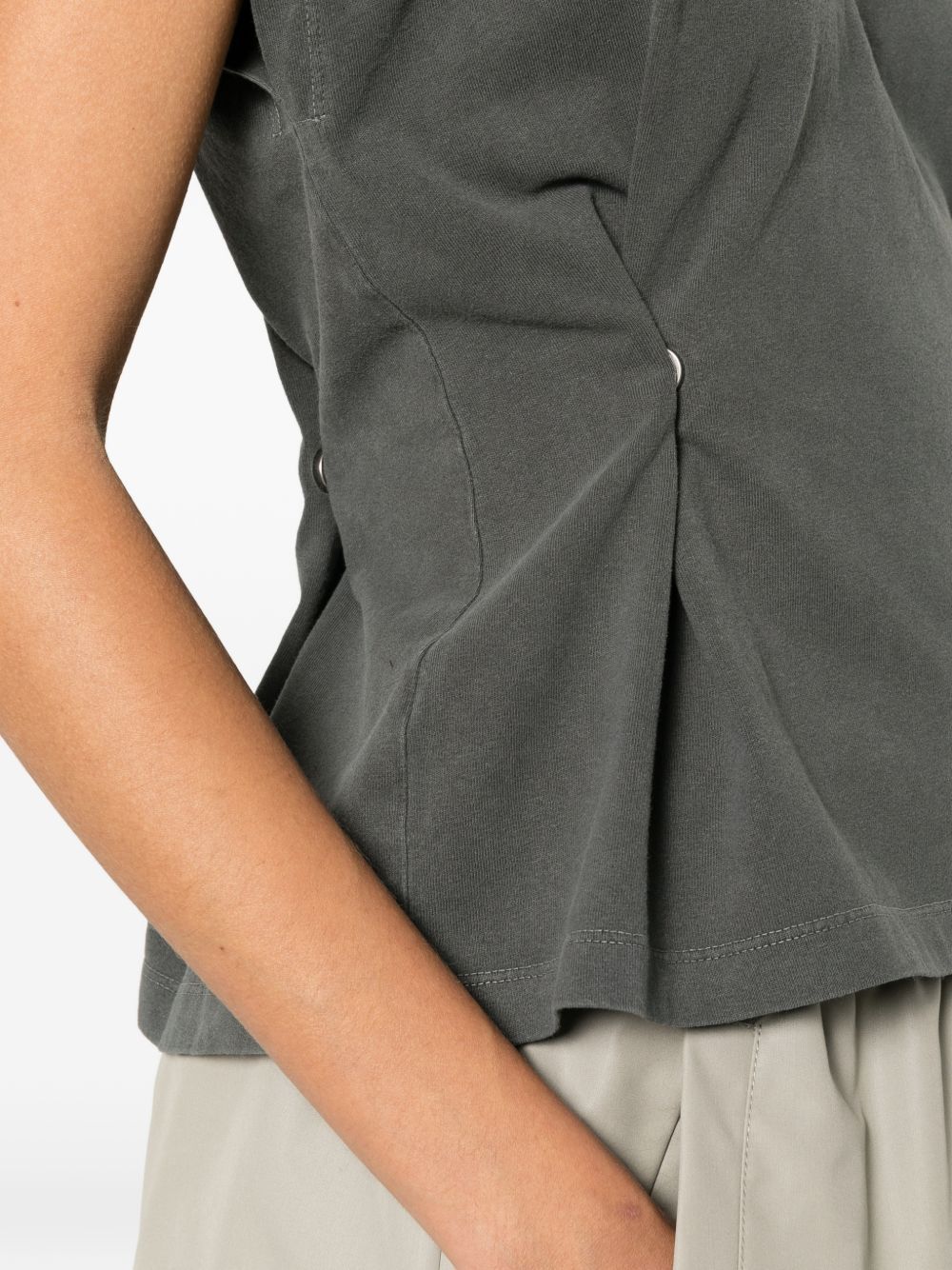 Grey zero waste adjustable tee COPERNI