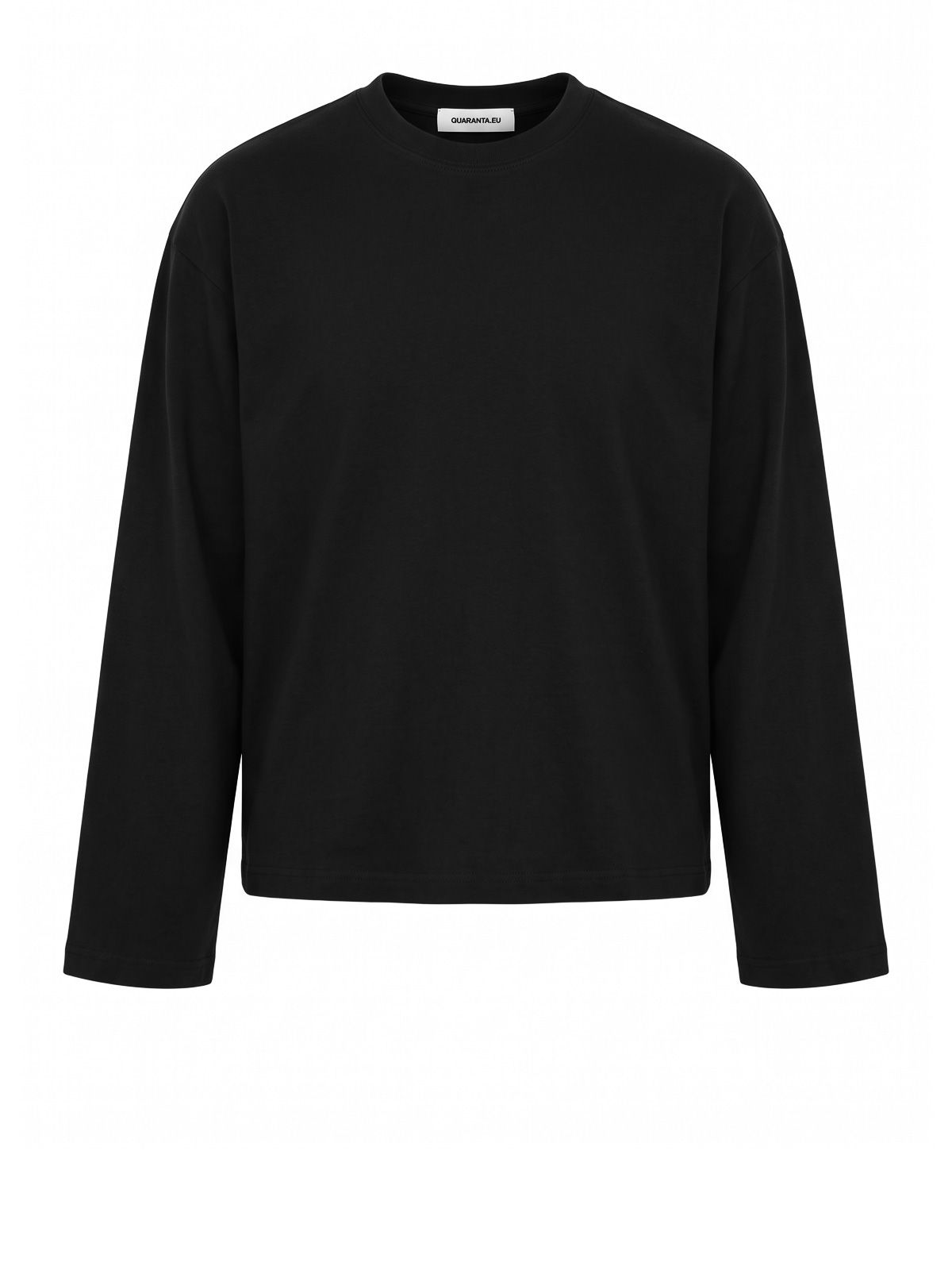 long sleeve t-shirt nm203 black t-shirts - women
