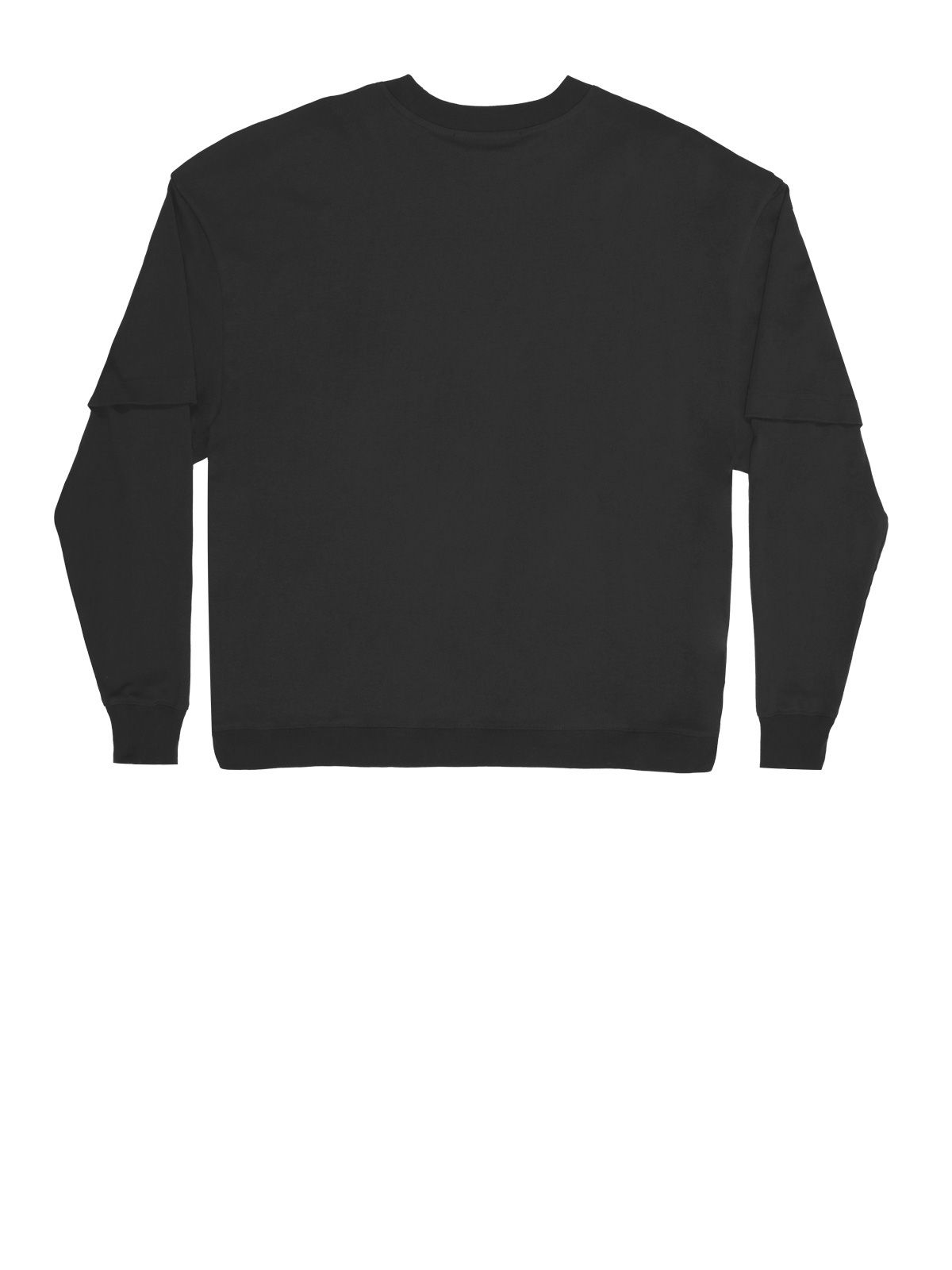 t-shirt manica doppia nm204 piombo t-shirt - donna QUARANTA.EU