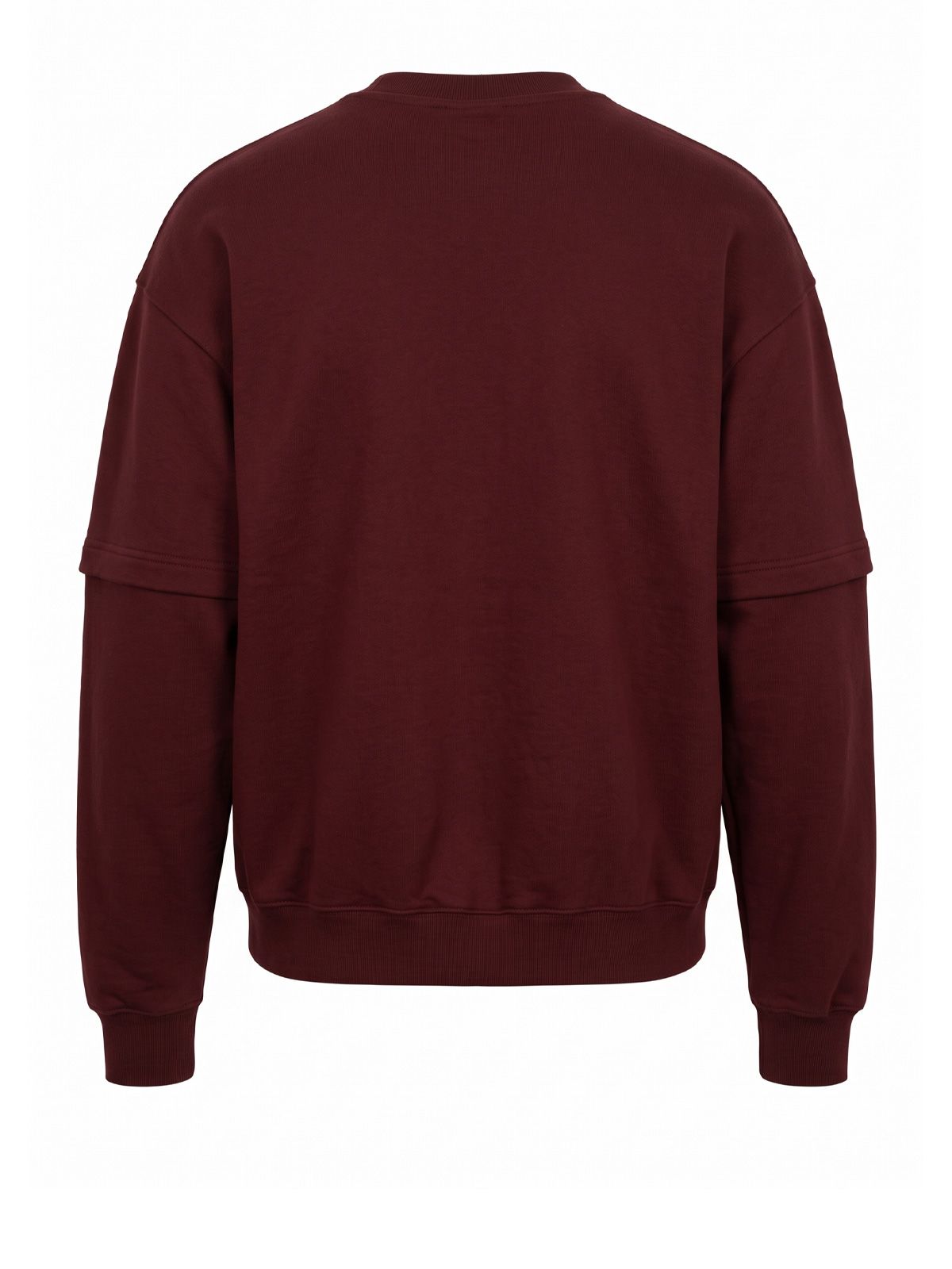 T-shirt doppia manica bordeaux t-shirt - donna QUARANTA.EU