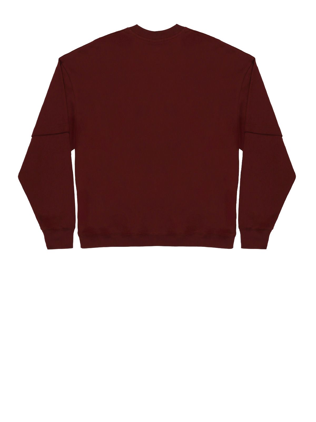 t-shirt manica doppia nm204 bordeaux t-shirt - donna QUARANTA.EU