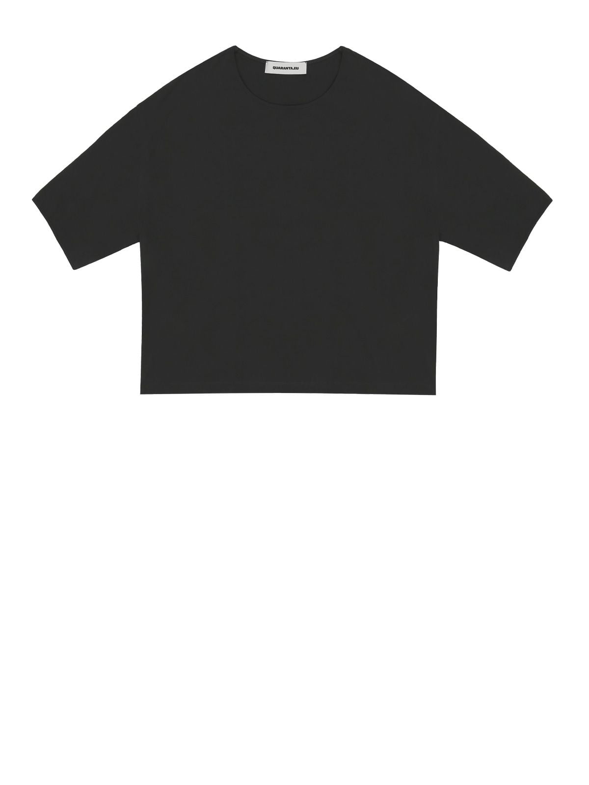 nm202 boxy cotton t-shirt piombo t-shirts - men