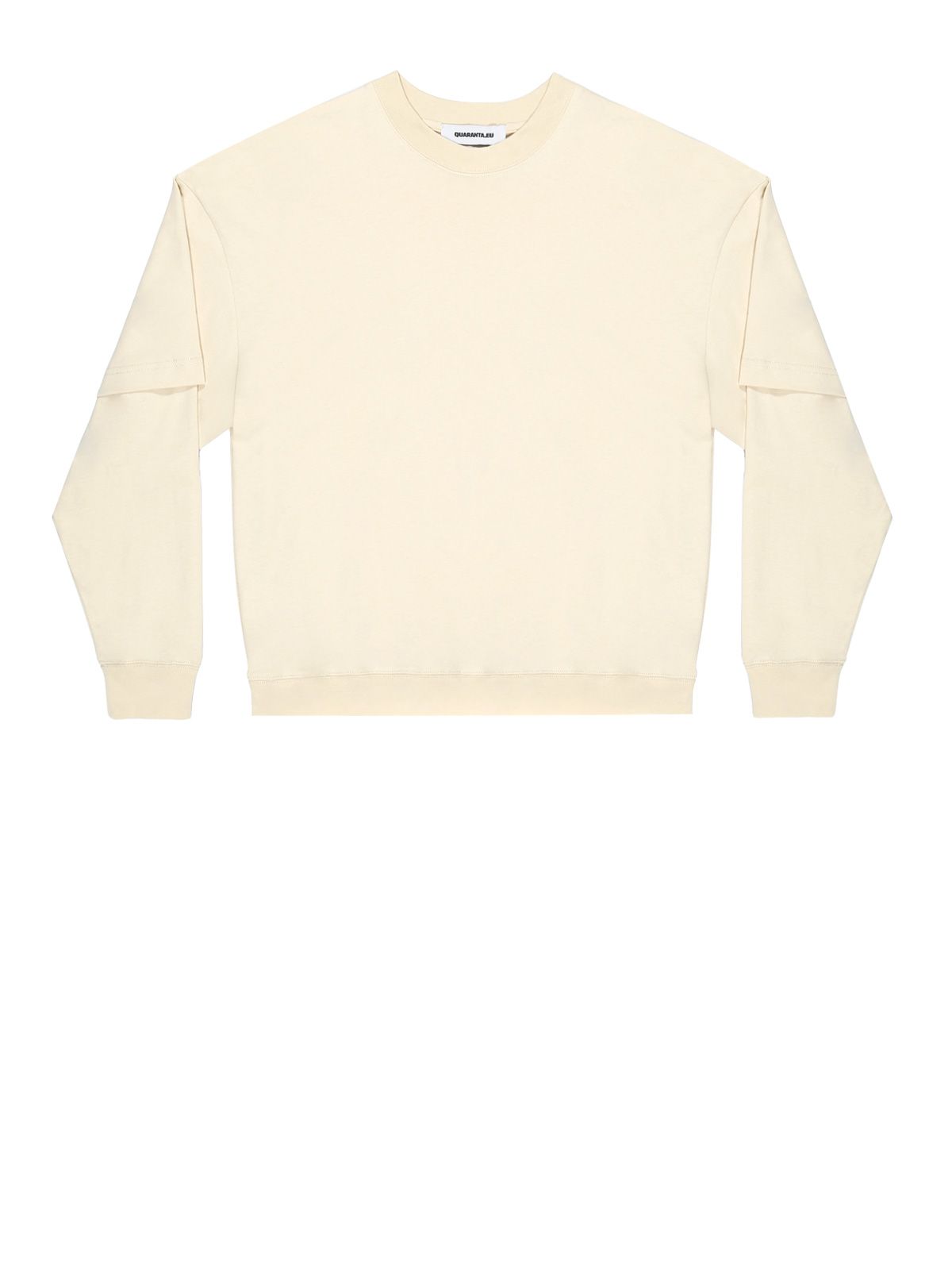 t-shirt manica doppia nm204 nocciola t-shirt - donna