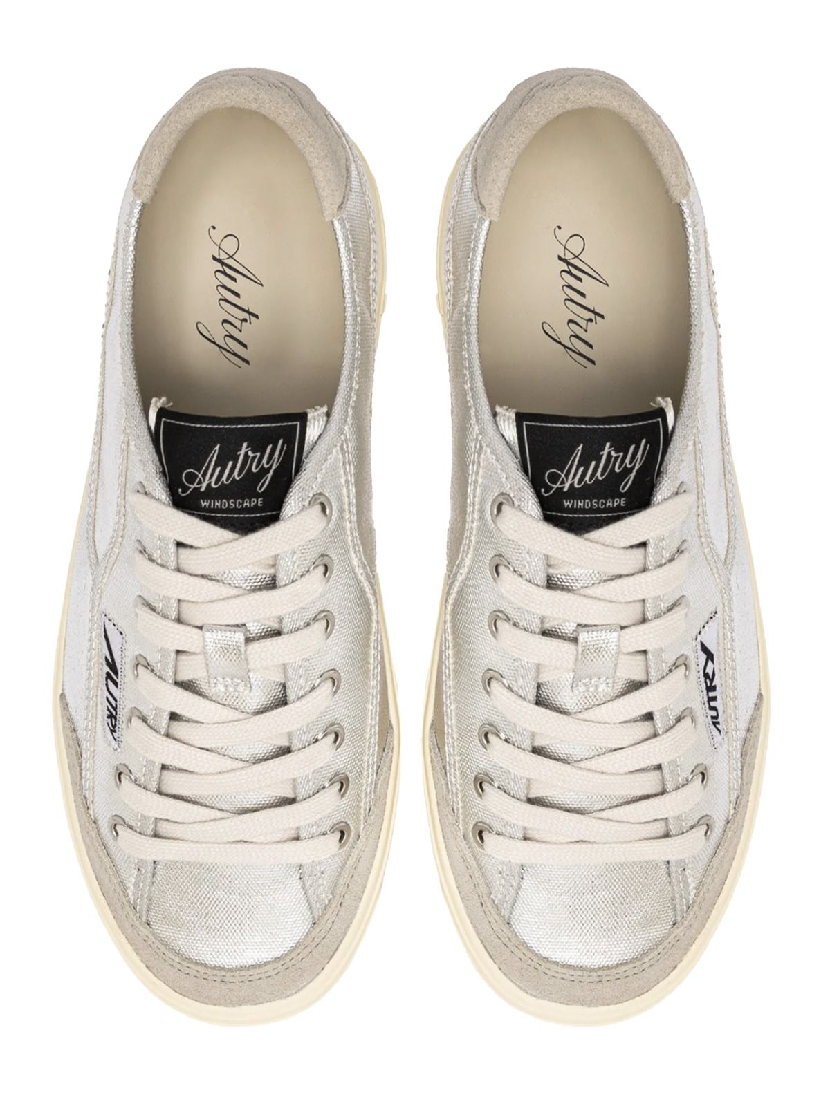 windscape low sneakers silver sneakers - women AUTRY