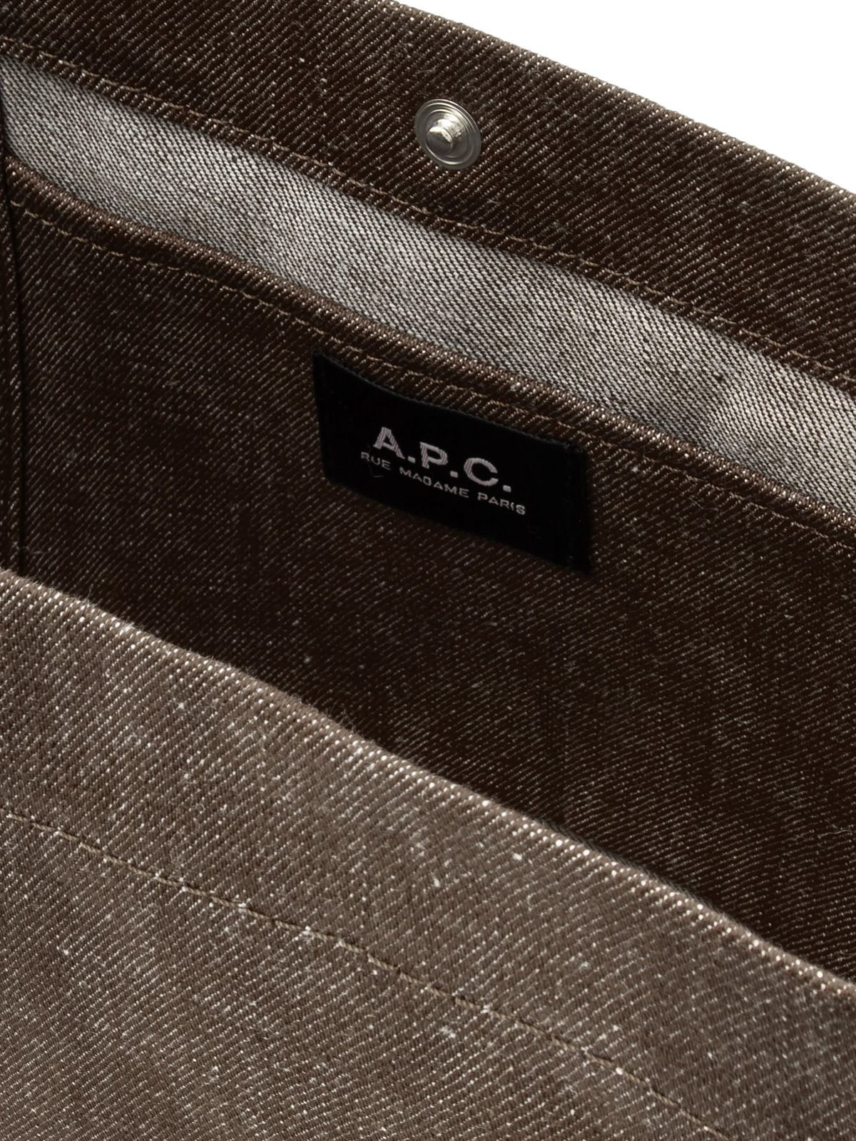 besace journal small marrone A.P.C.