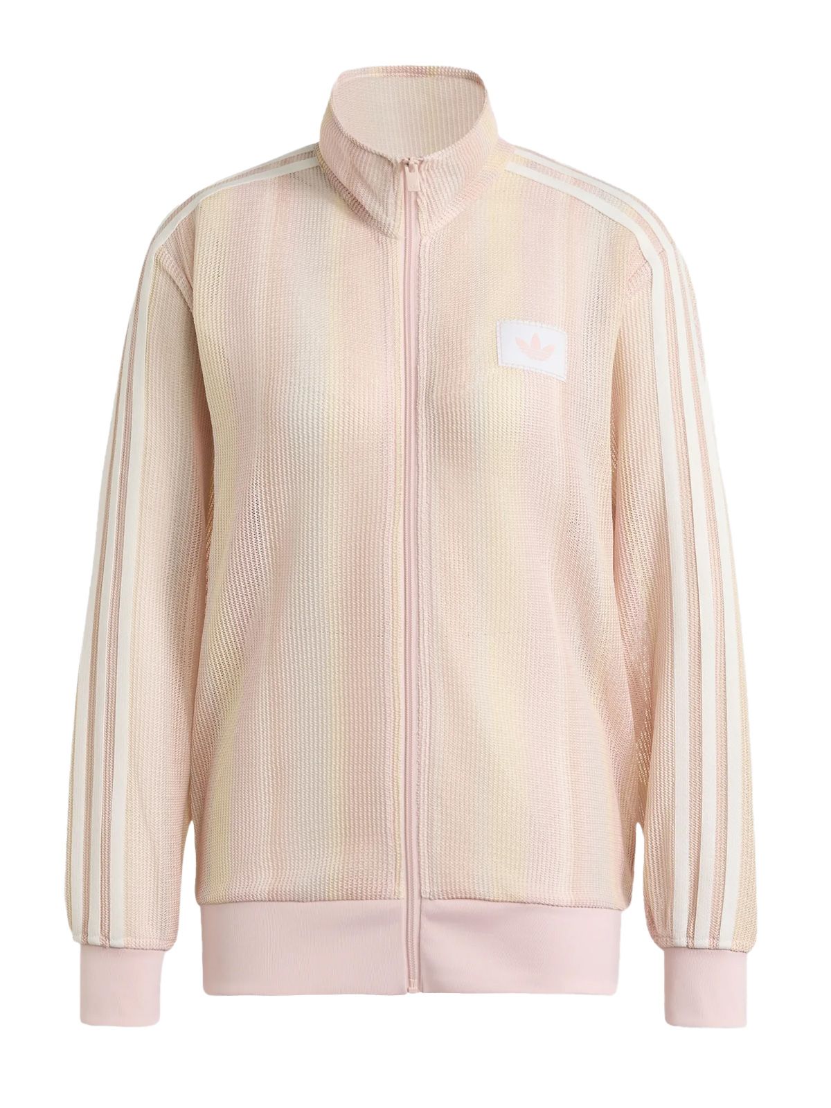 zip track jacket summer glow firebird ky2031 pink sweatshirts - women
