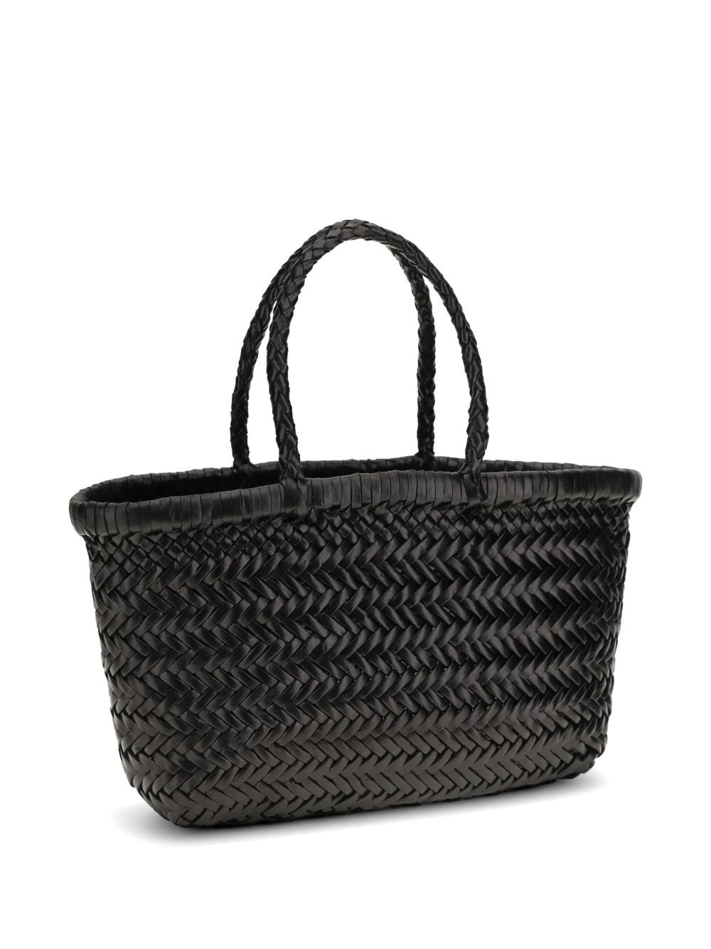 borsa a mano mini flat gora basket nera borse - donna DRAGON DIFFUSION