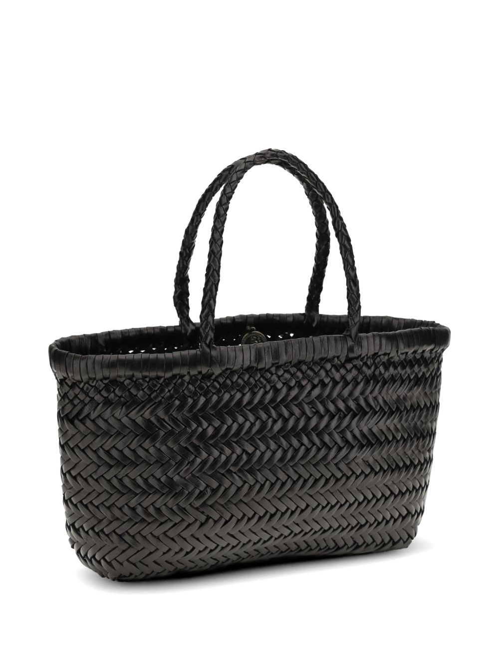 borsa a mano mini flat gora basket nera borse - donna DRAGON DIFFUSION