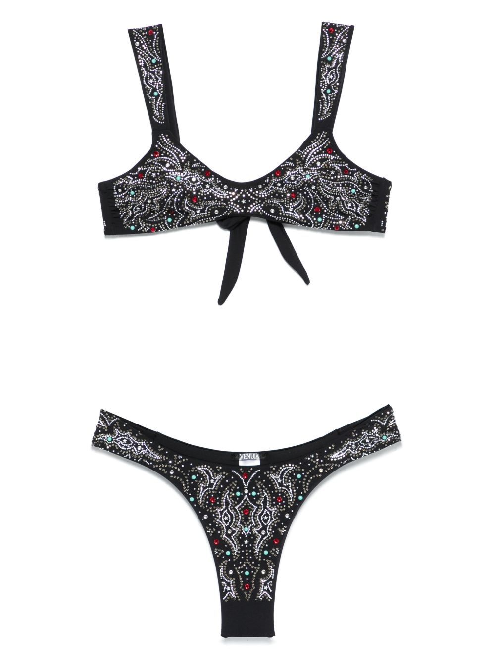 brassiere + high cut brazilian black 