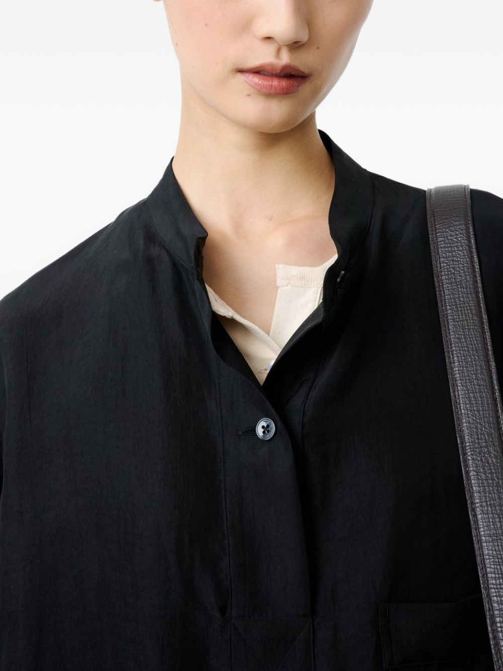 camicia  pull over utility nera  STUDIO NICHOLSON