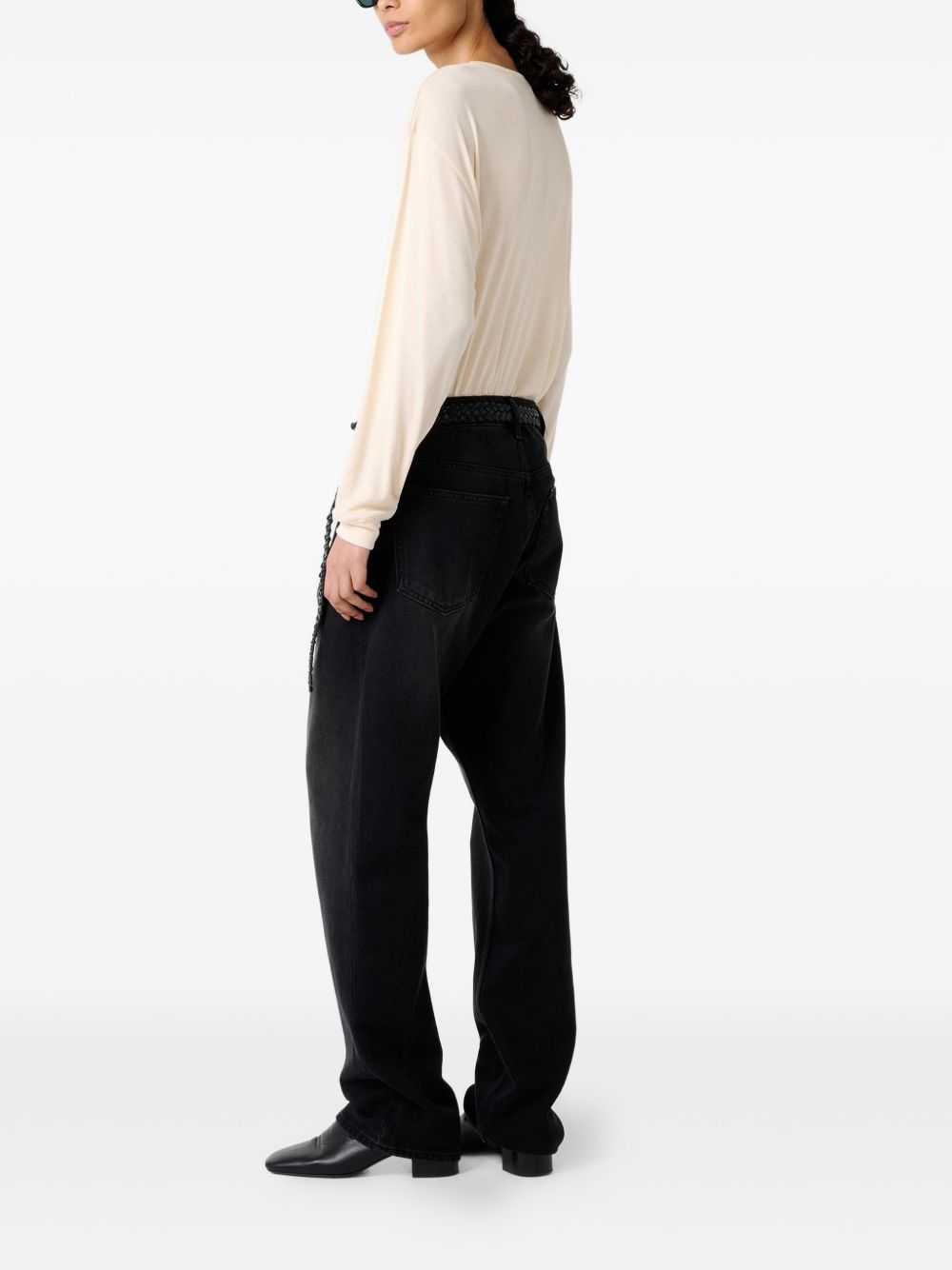 maglia henley a maniche lunghe canvas  STUDIO NICHOLSON