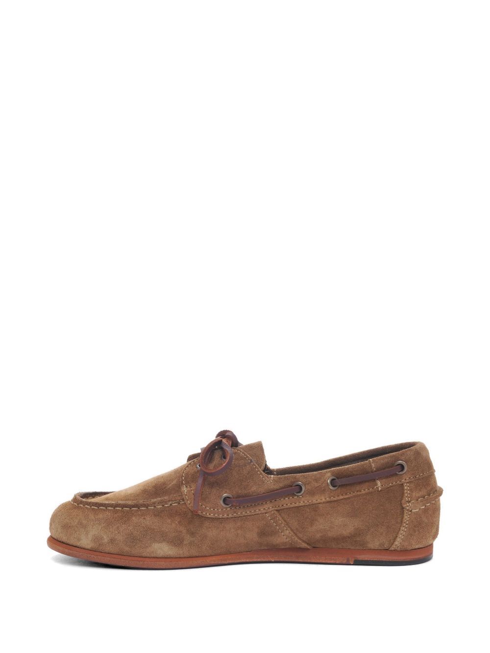 docksides owen lace-up shoes 77124hw taupe shoes - women SEBAGO