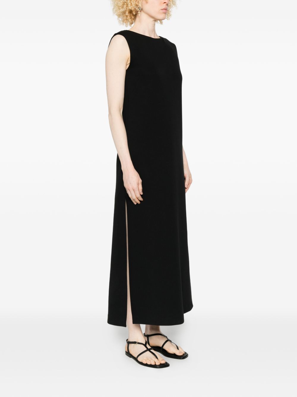 abito lungo smmpepli jersey scuba nero abiti - donna 'S MAX MARA