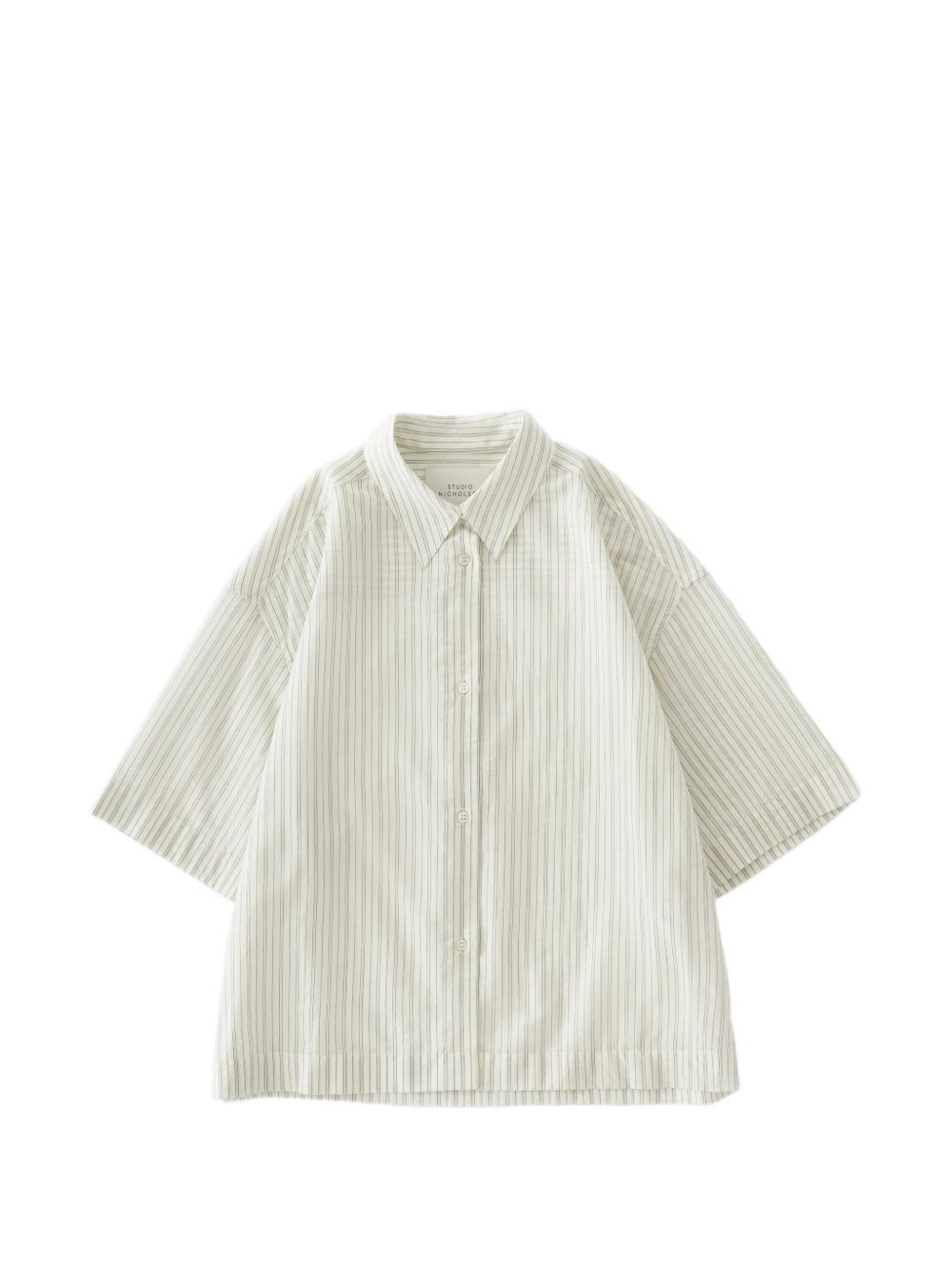 camicia bianca a maniche corte