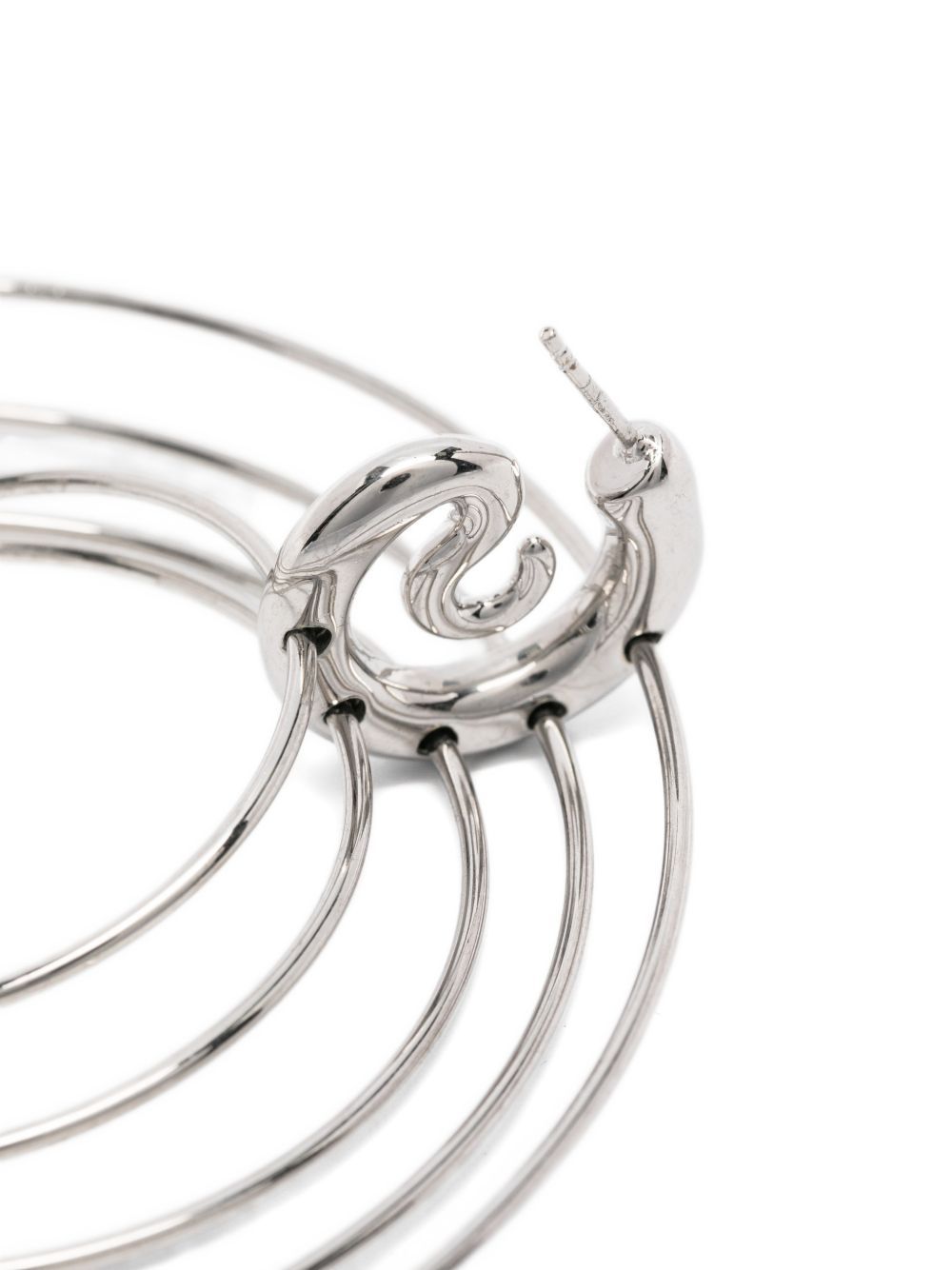 orecchini a cerchio pierced serpent large argento orecchini - donna PANCONESI
