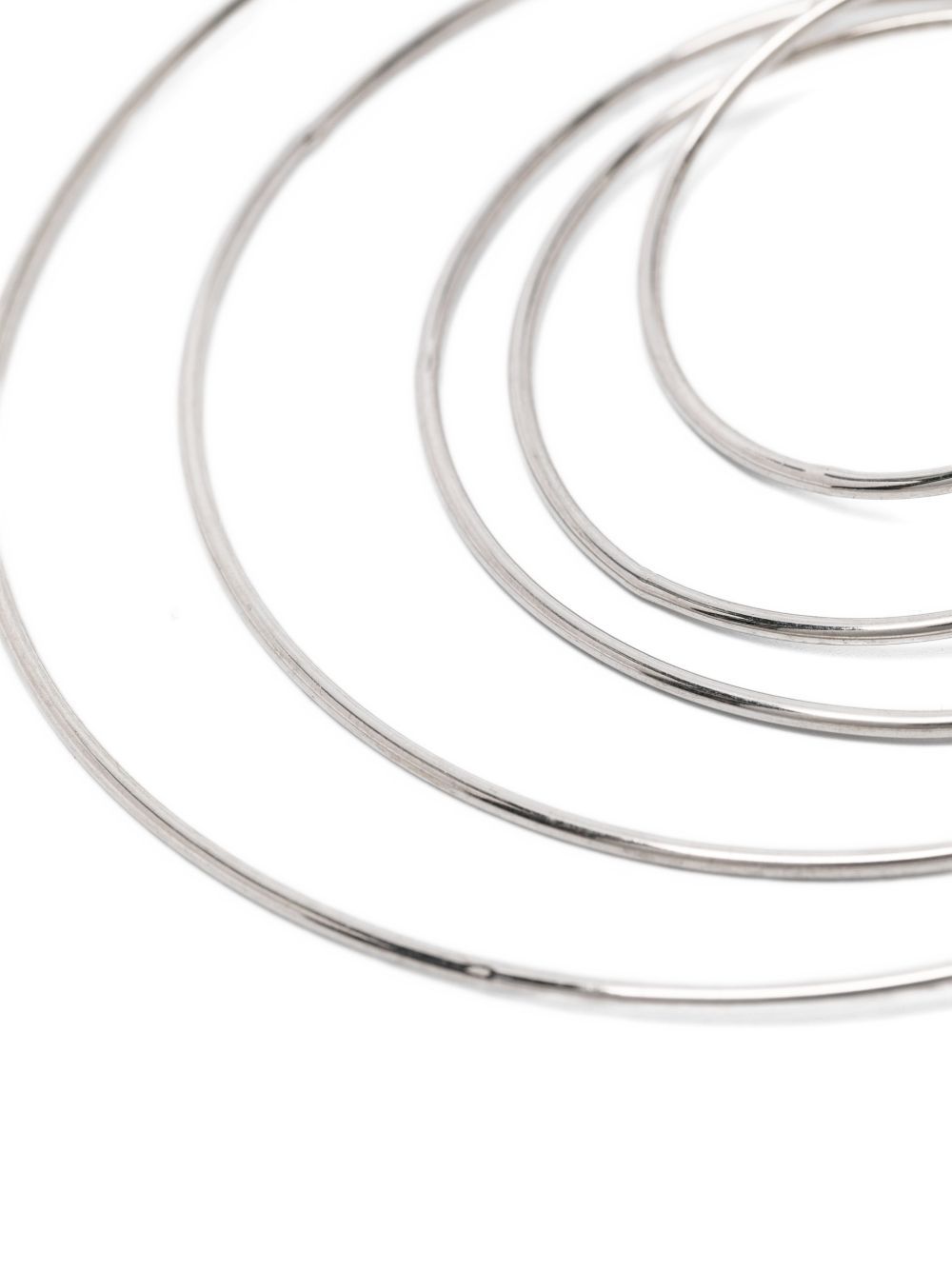 orecchini a cerchio pierced serpent large argento orecchini - donna PANCONESI