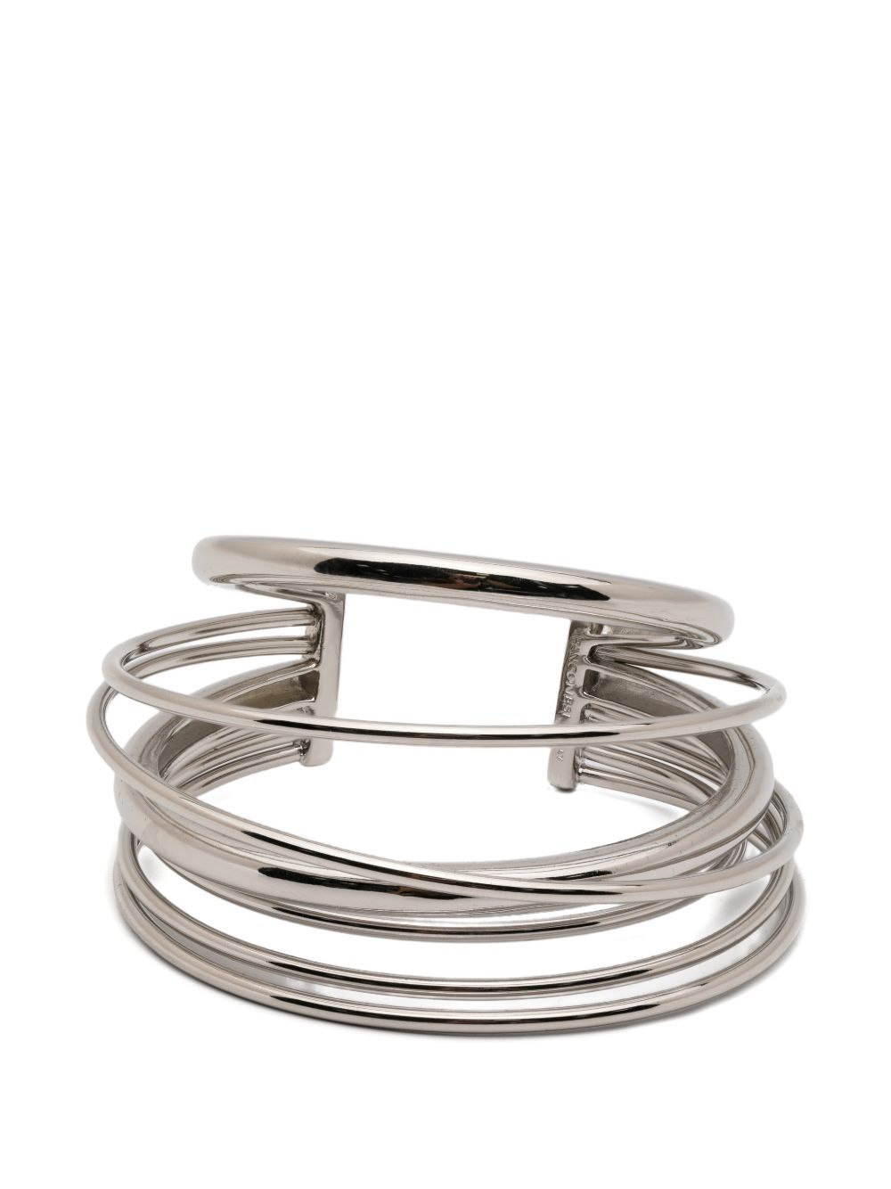 Silver orbit bracelet