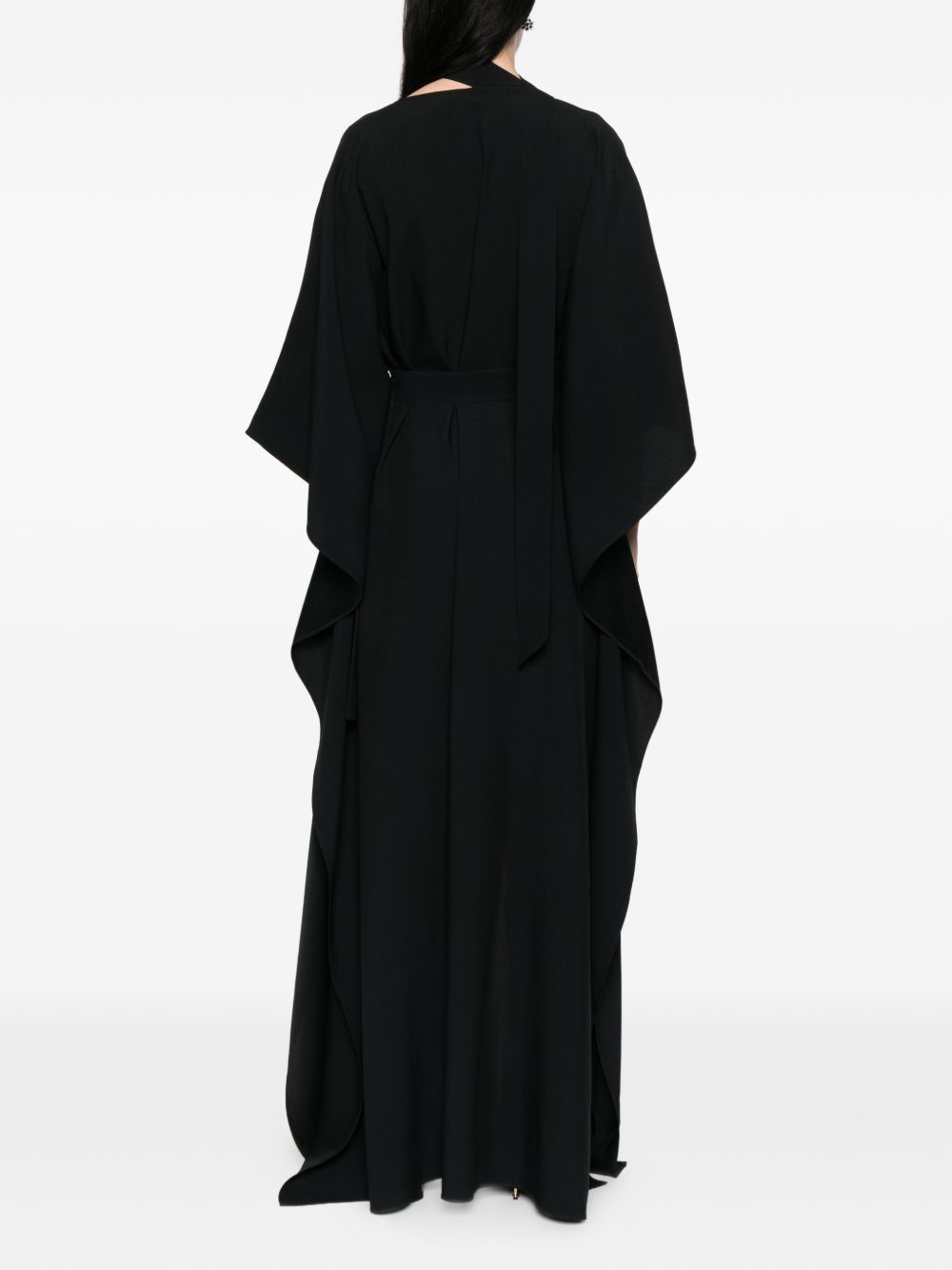 vestito cassandra kaftan nero TALLER MARMO