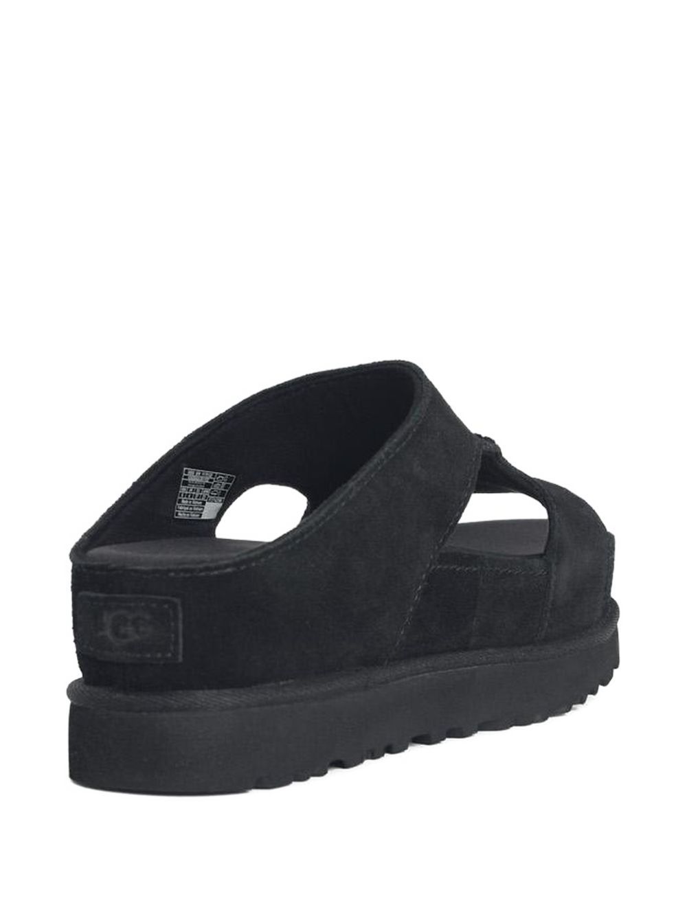 ugg goldenstar hi cutout slide black sandals - women UGG