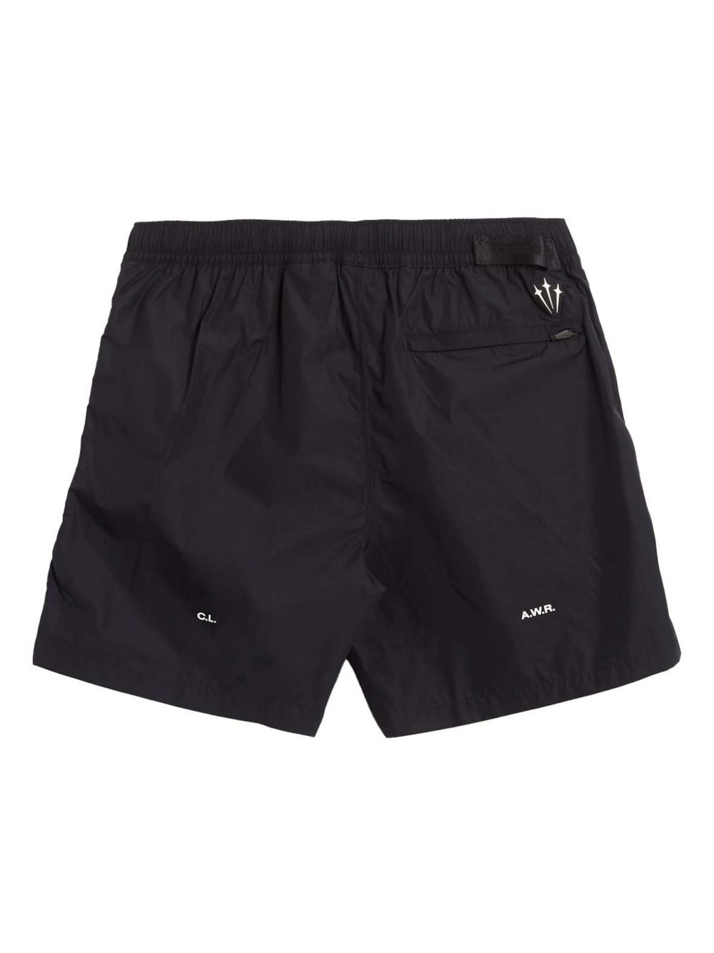 shorts nocta cardinal nylon nero pantaloncini - uomo NIKE X NOCTA