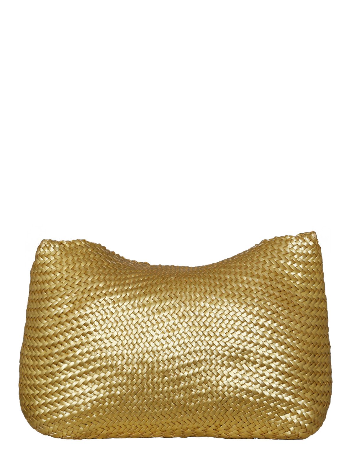 santa marta woven leather bag gold bags - women DRAGON DIFFUSION