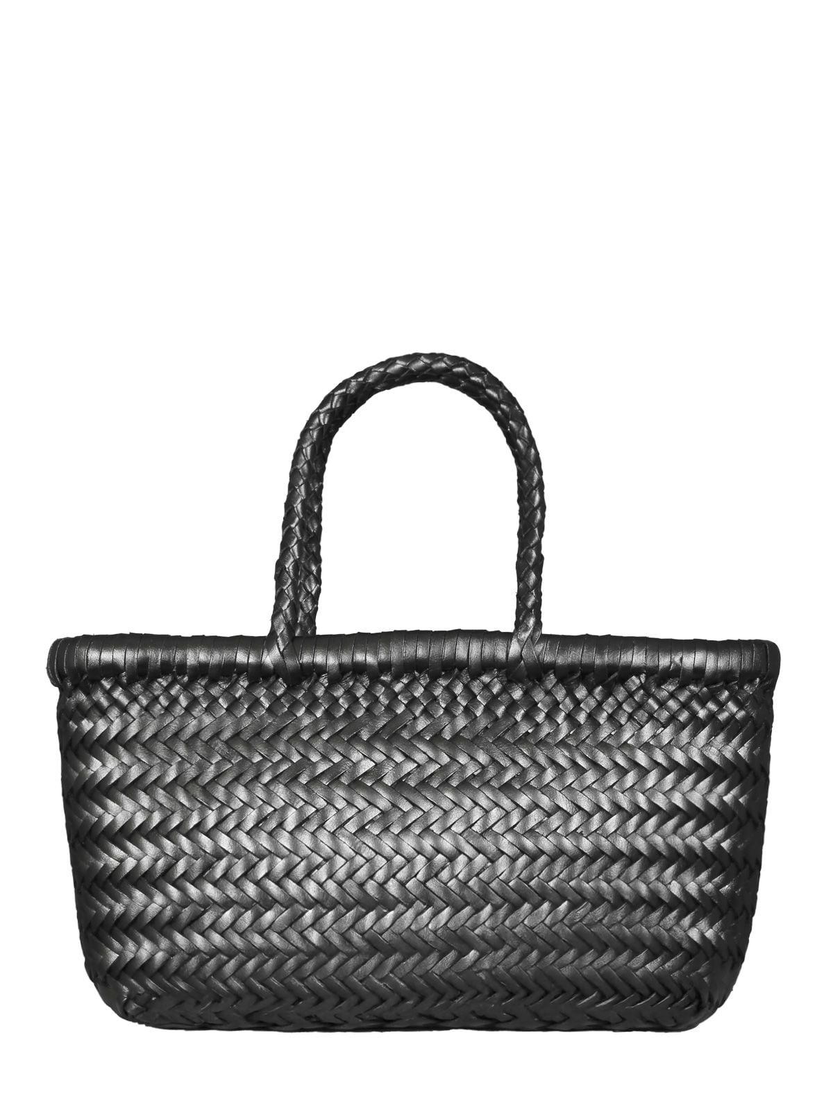 borsa a mano mini flat gora basket argento borse - donna