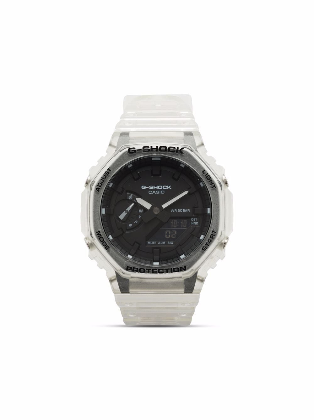 g-shock skeleton transparent watches - men