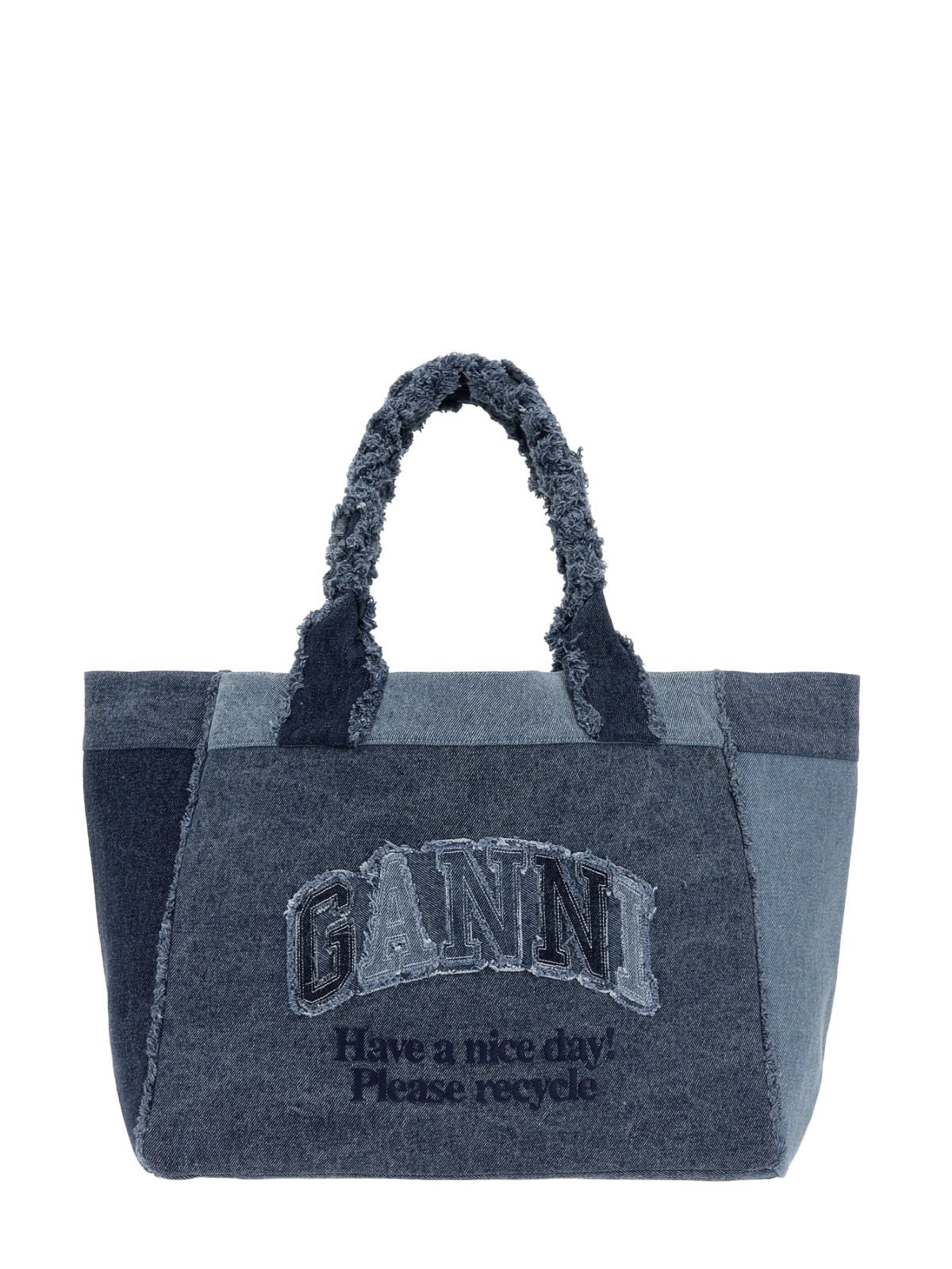 Jeans a trapezio di media lunghezza
