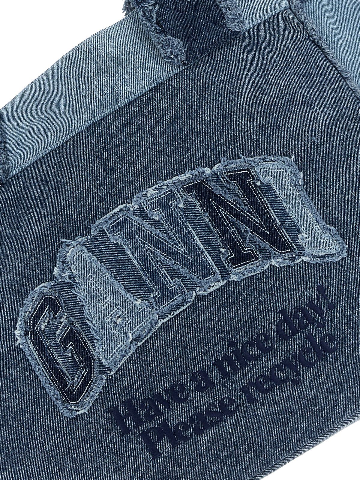 Jeans a trapezio di media lunghezza GANNI