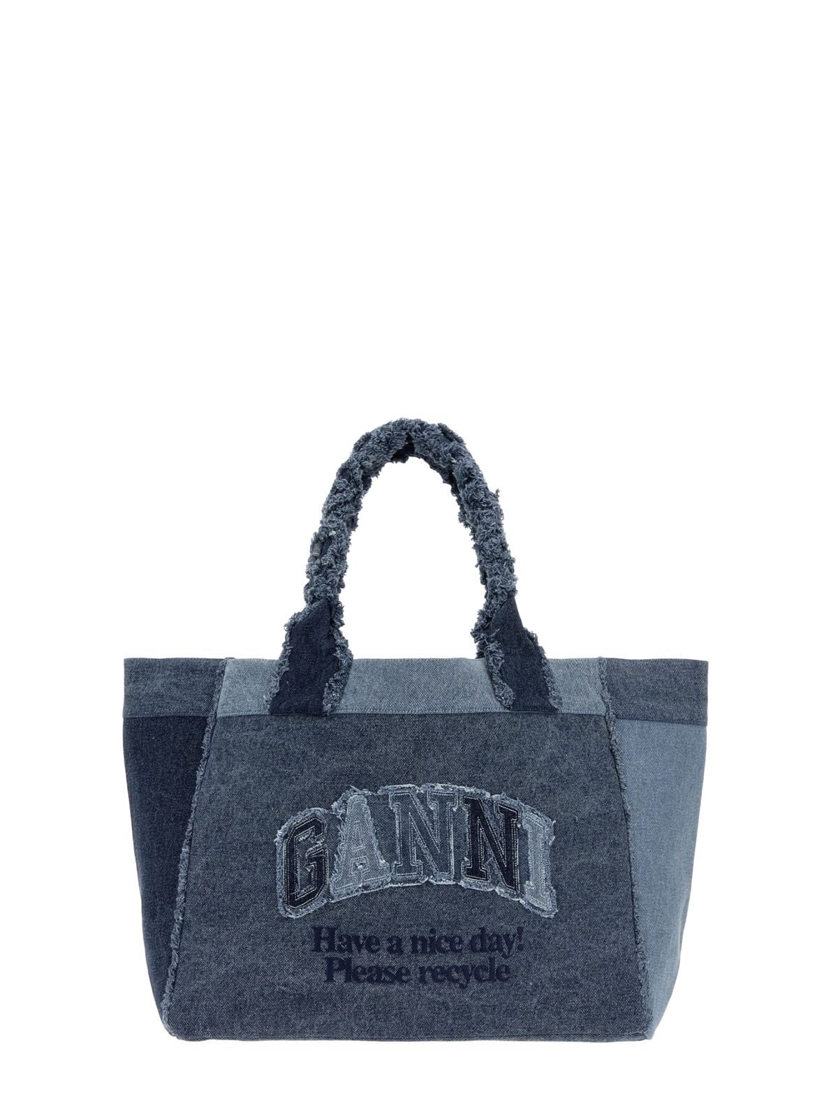 Small Trapeze Shopper Denim