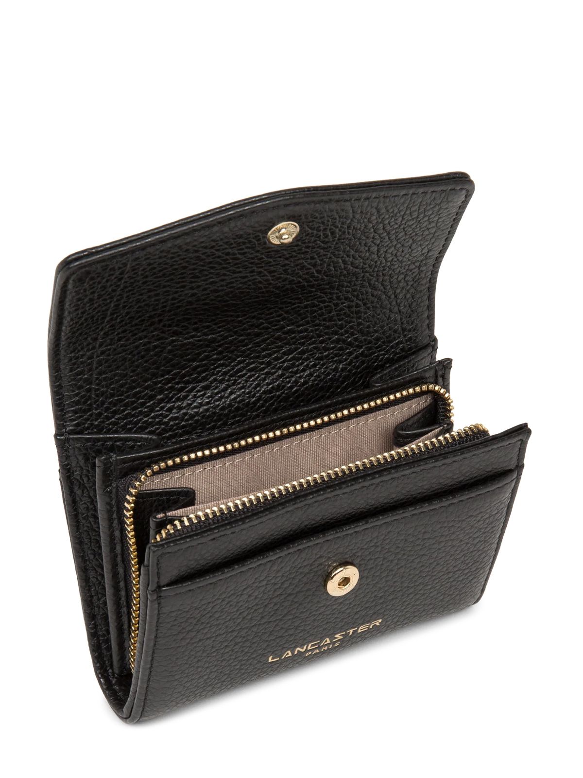 portamonete con patta dune nero accessori - donna LANCASTER