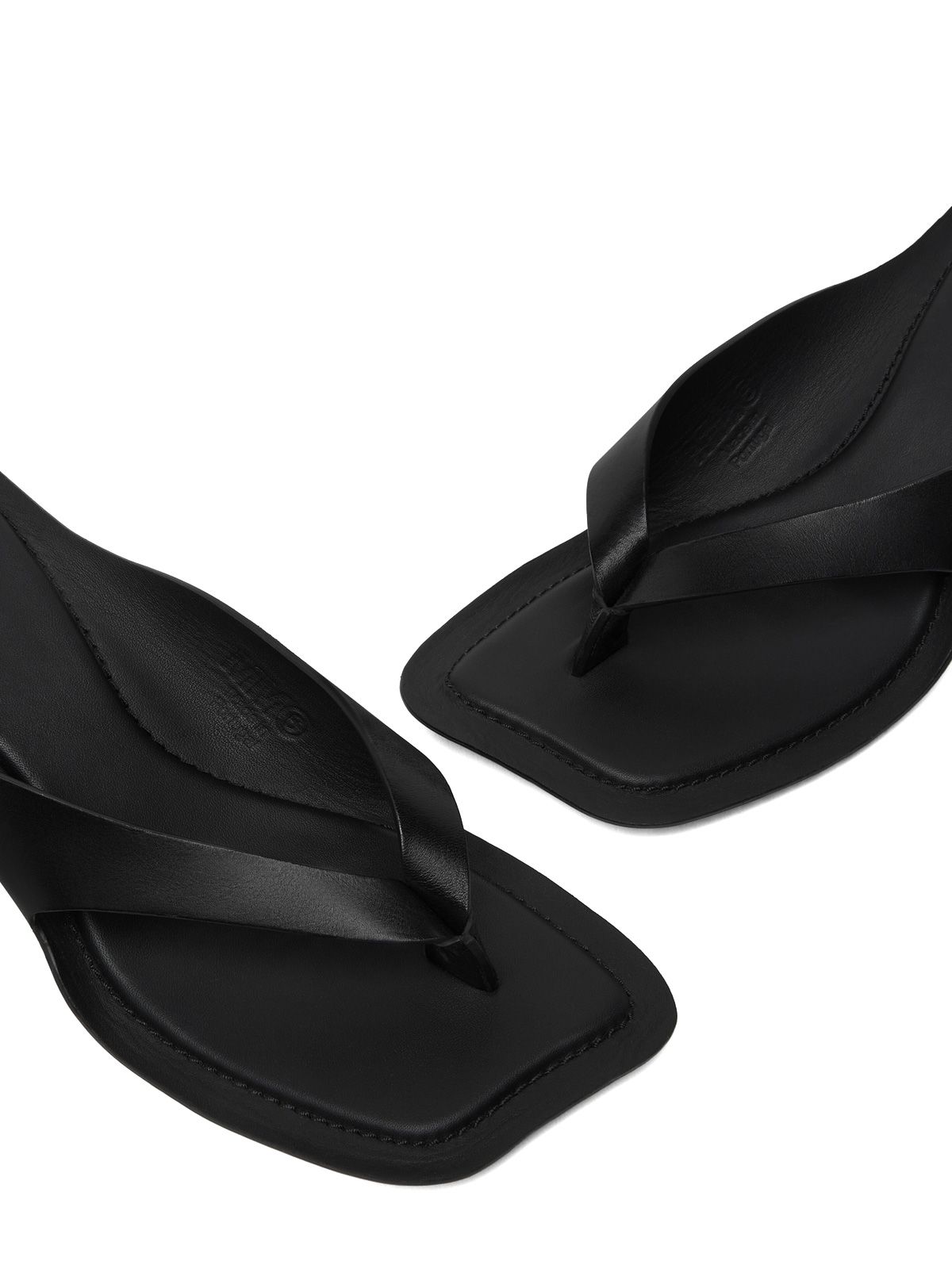 sandals black  MM6 MAISON MARGIELA
