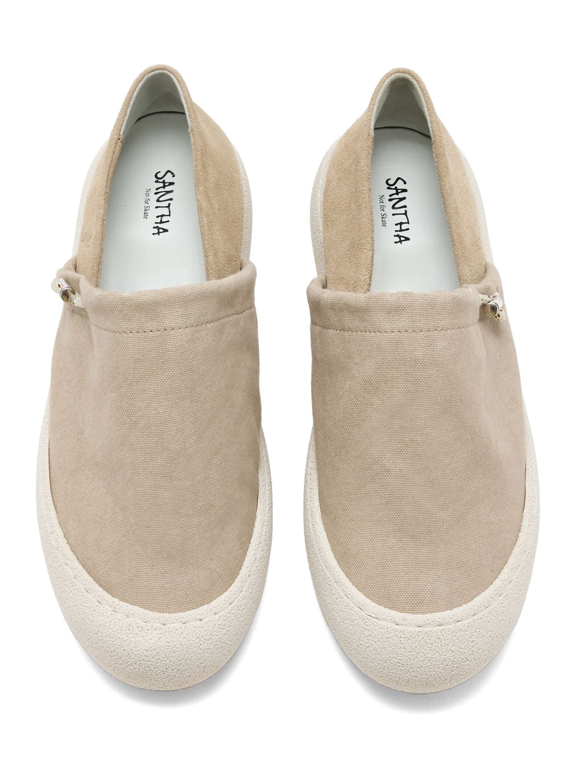 sneakers imsouane canvas beige sneakers - donna SANTHA