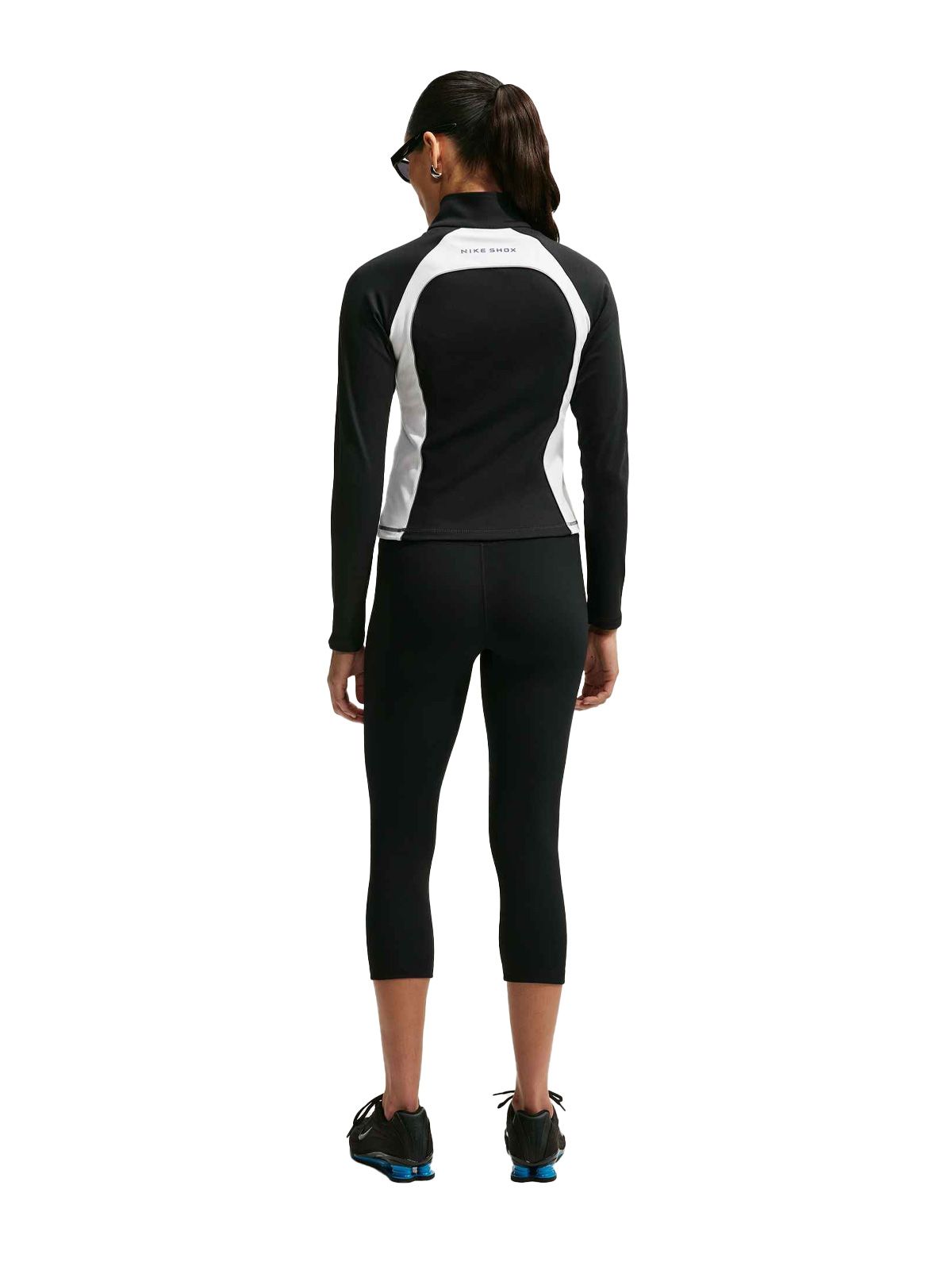 Maglia a maniche lunghe shox nera NIKE