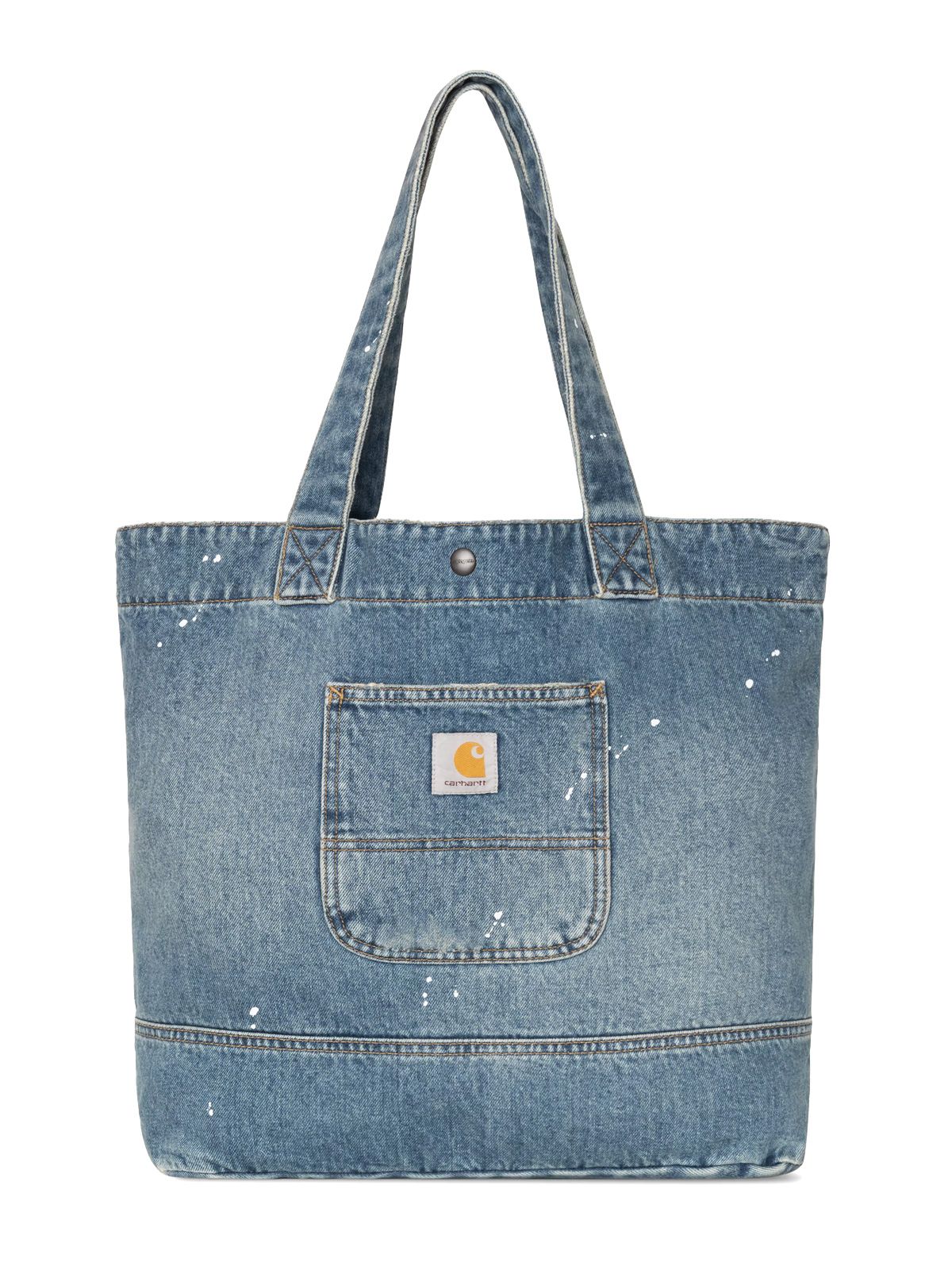 denim tote light blue bags - men