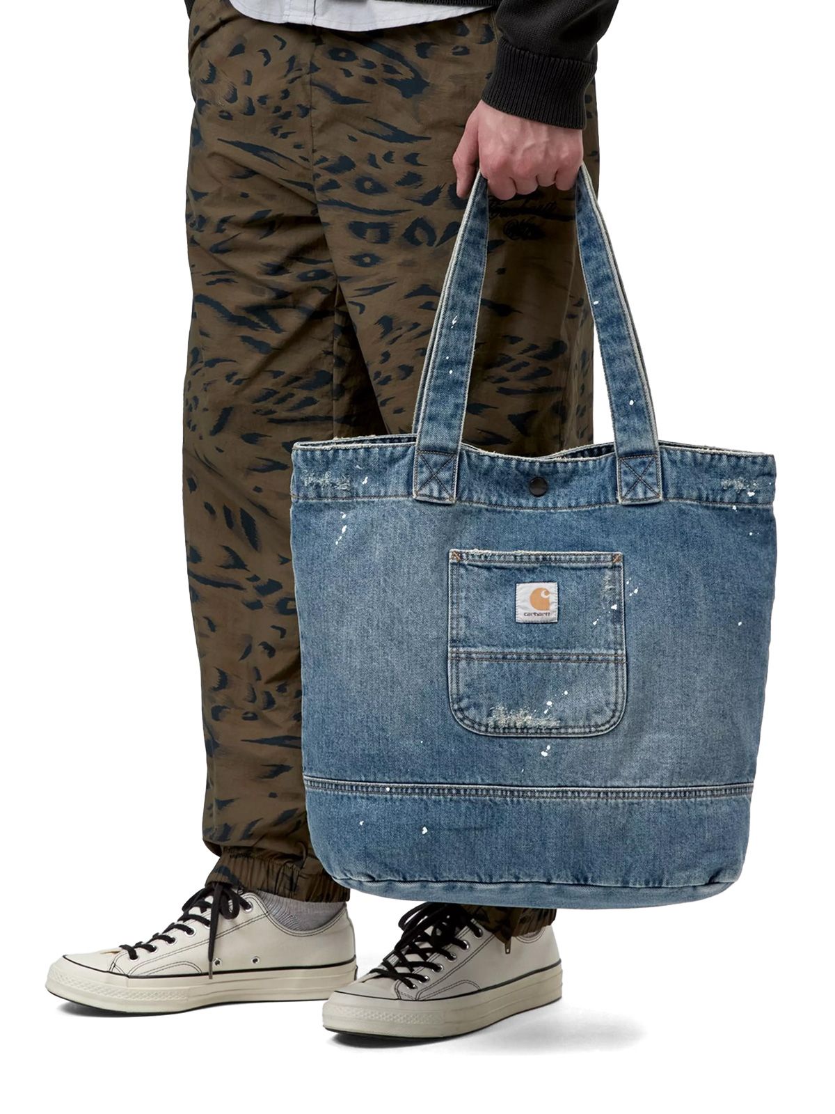 denim tote light blue bags - men CARHARTT WIP