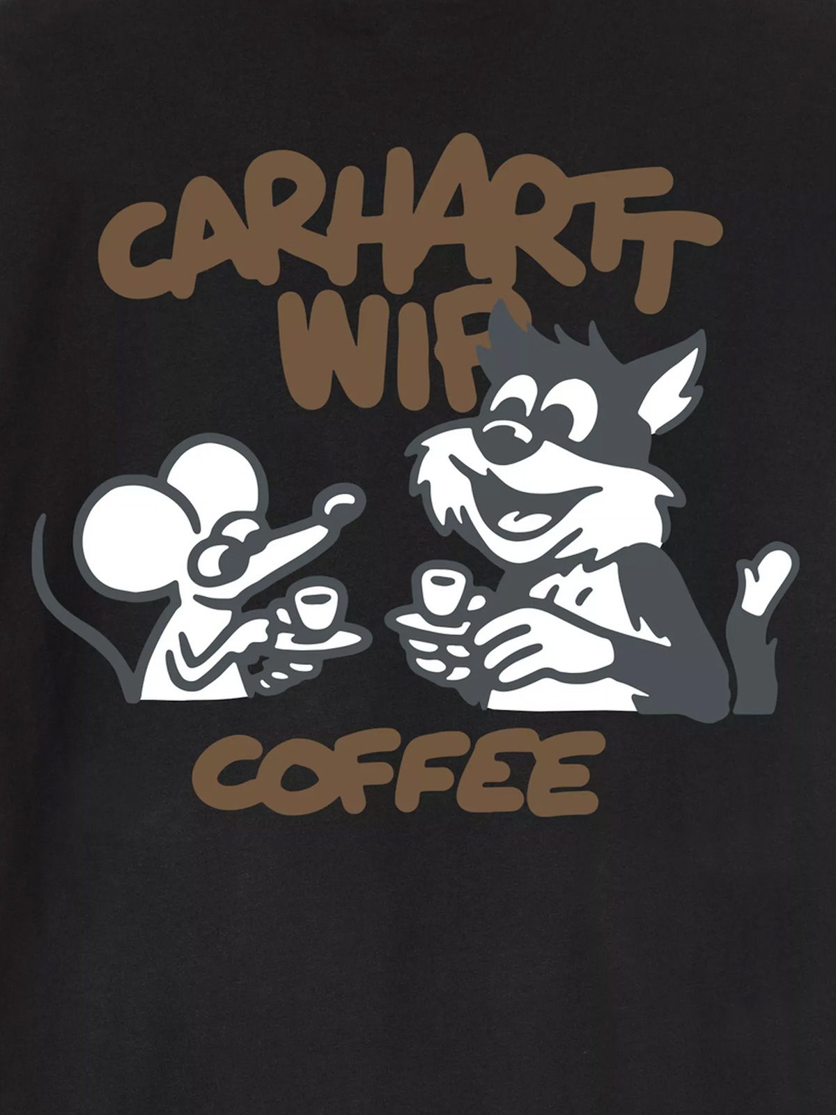 coffee break t-shirt black  CARHARTT WIP