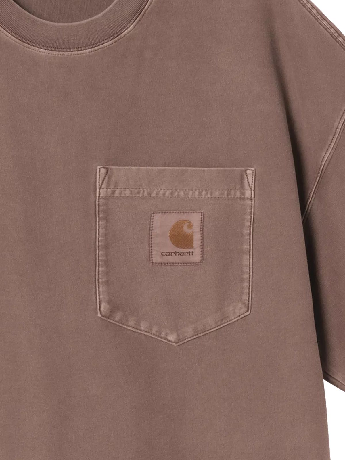 t-shirt loose pocket brown  CARHARTT WIP