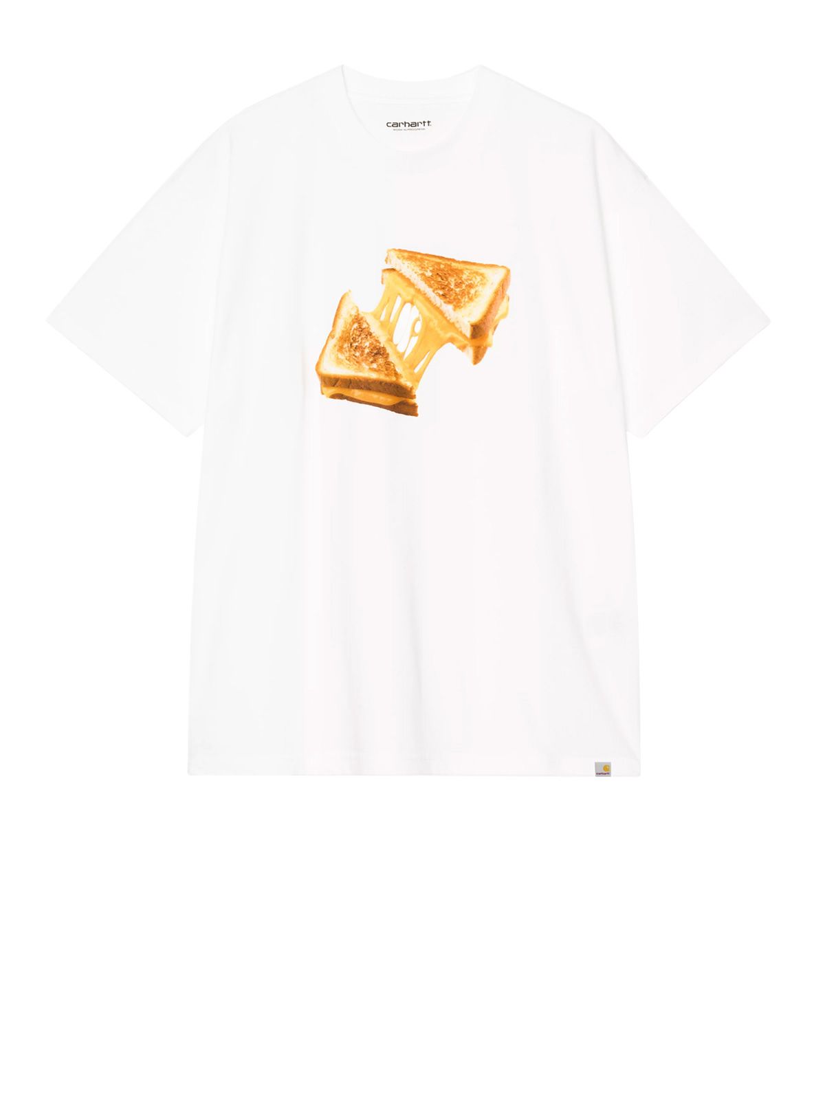 t-shirt cheese toast bianca 