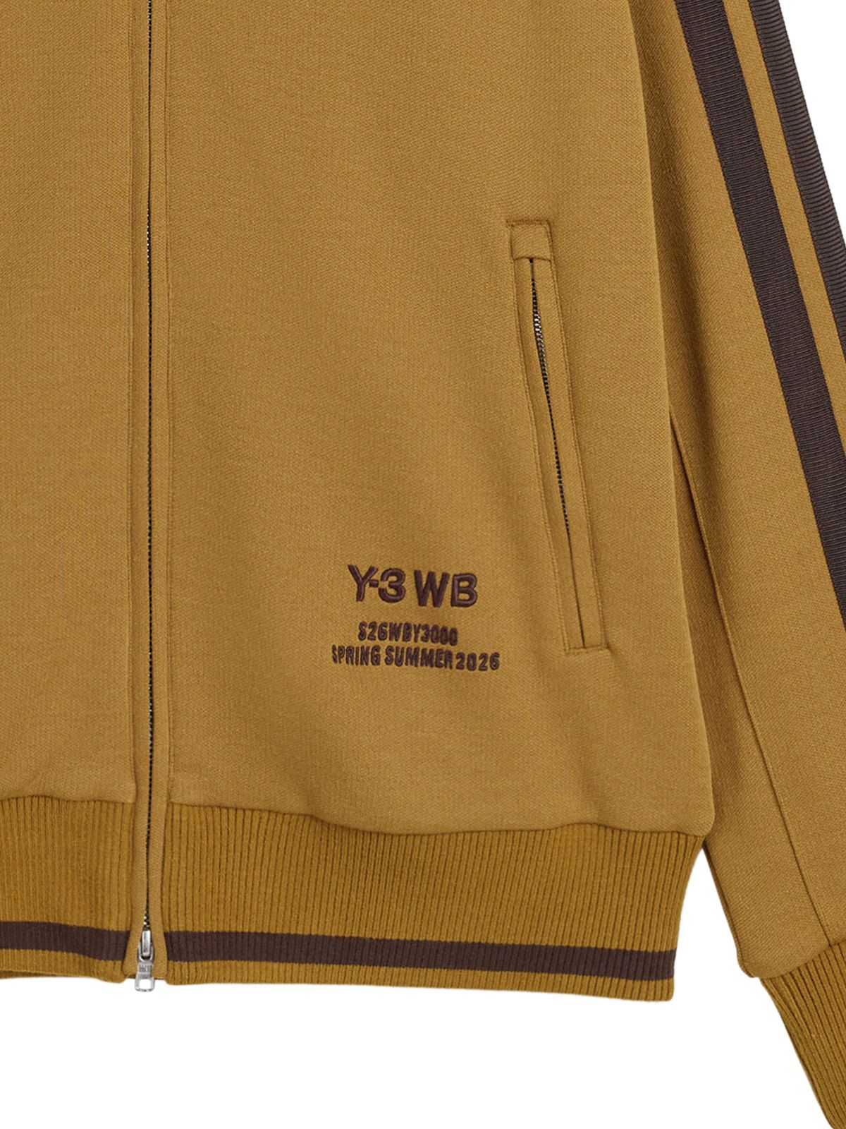 y-3 x wales bonner track top bronze strata sweatshirts / track jackets - men ADIDAS X WALES BONNER