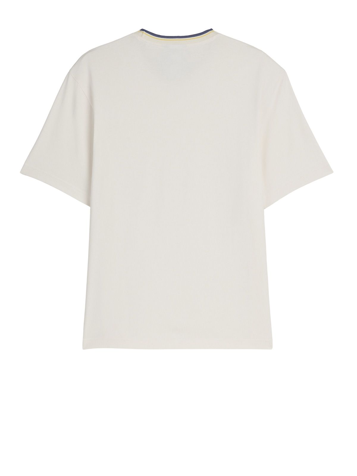 y-3 x wales bonner graphic t-shirt chalk white t-shirts - men ADIDAS X WALES BONNER