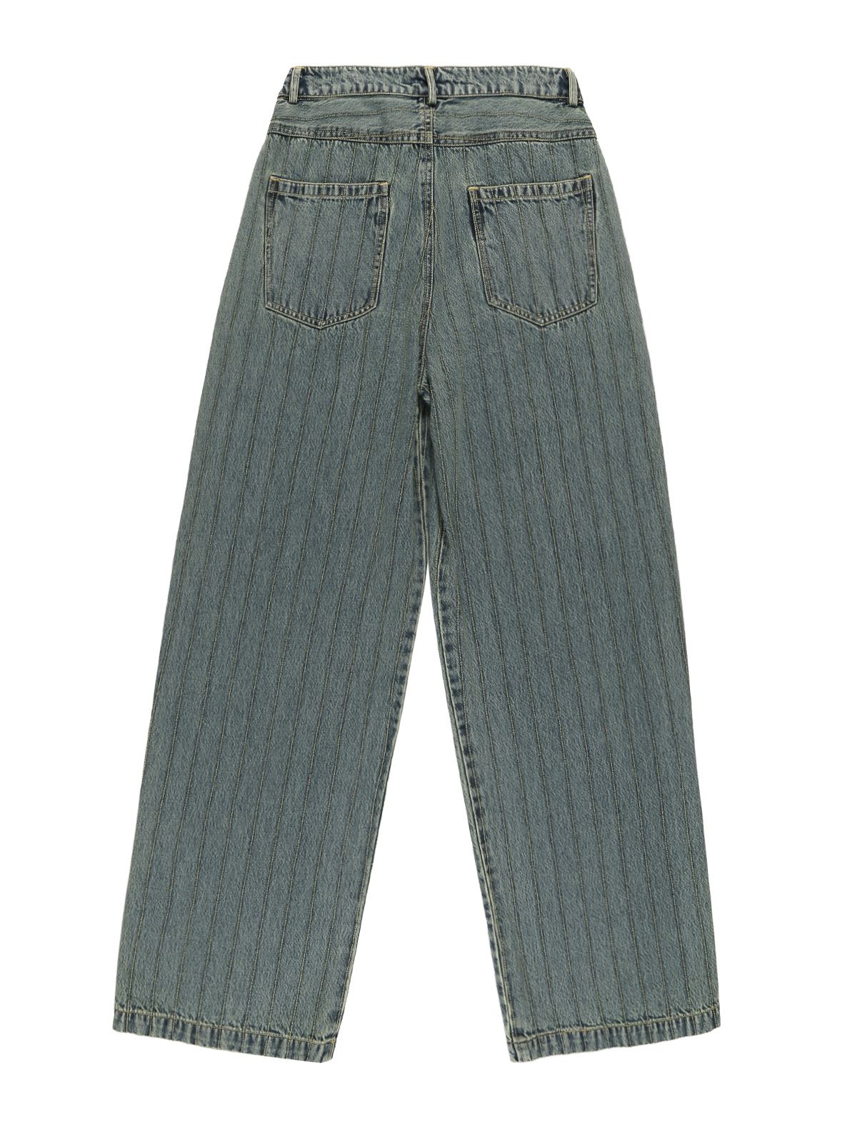 pantalone denim stripes lucky blu MAISON HOTEL