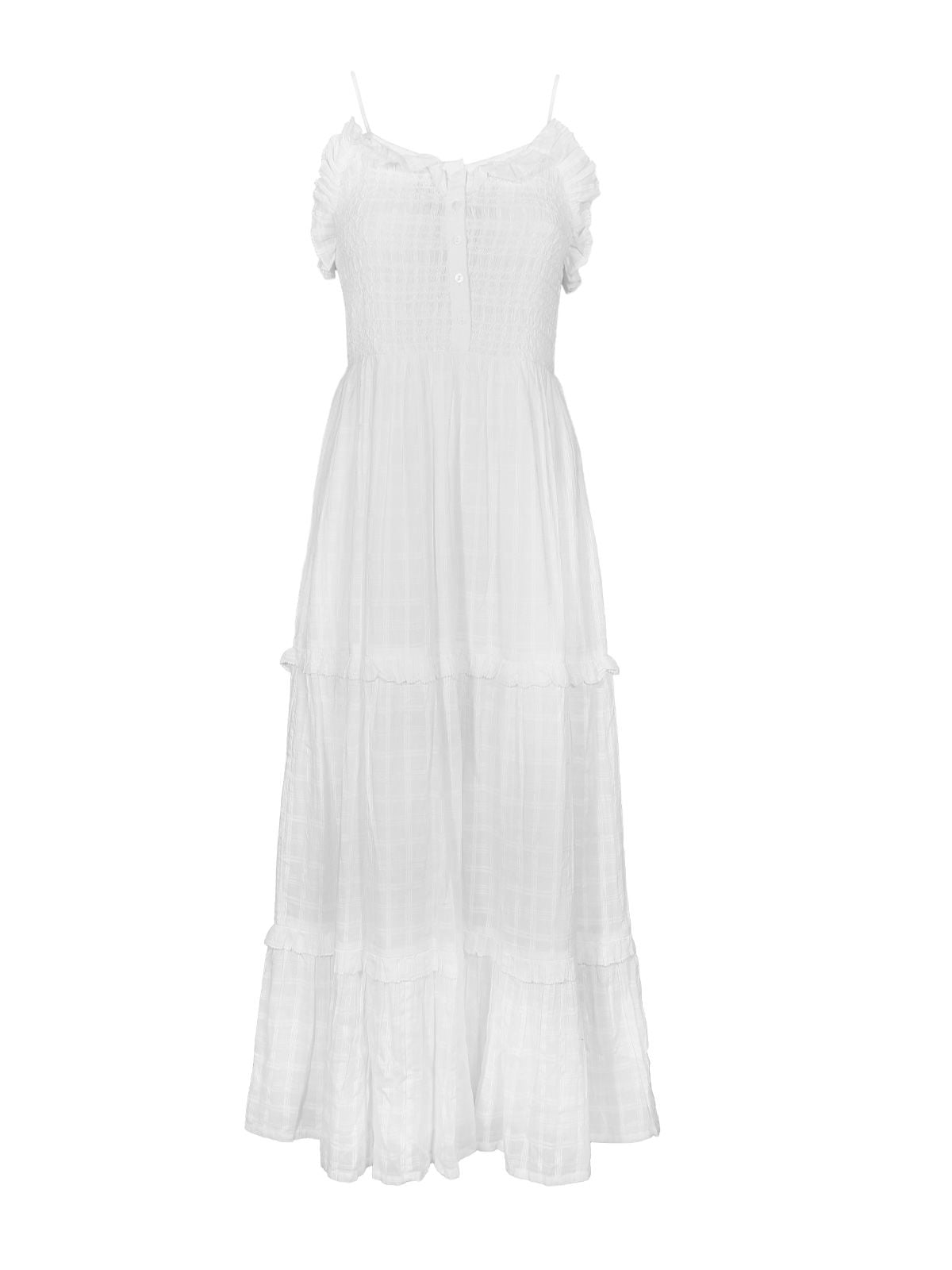sleeveless dress love me tender bianco