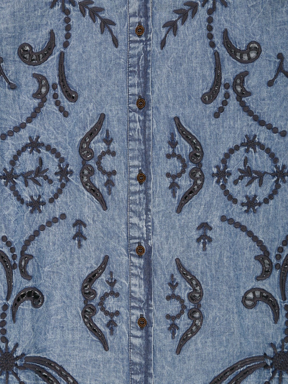 camicia constellation stella blu MAISON HOTEL