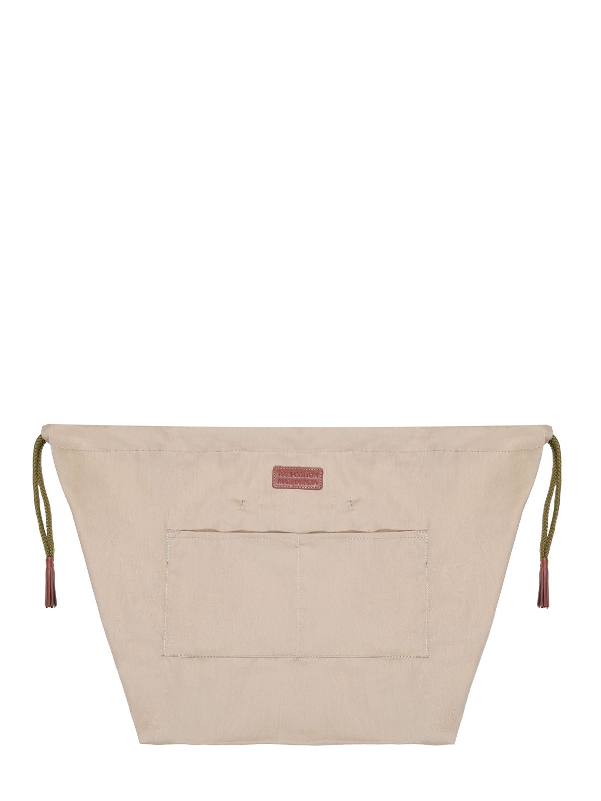 cdb cotton drawstring bag beige 
